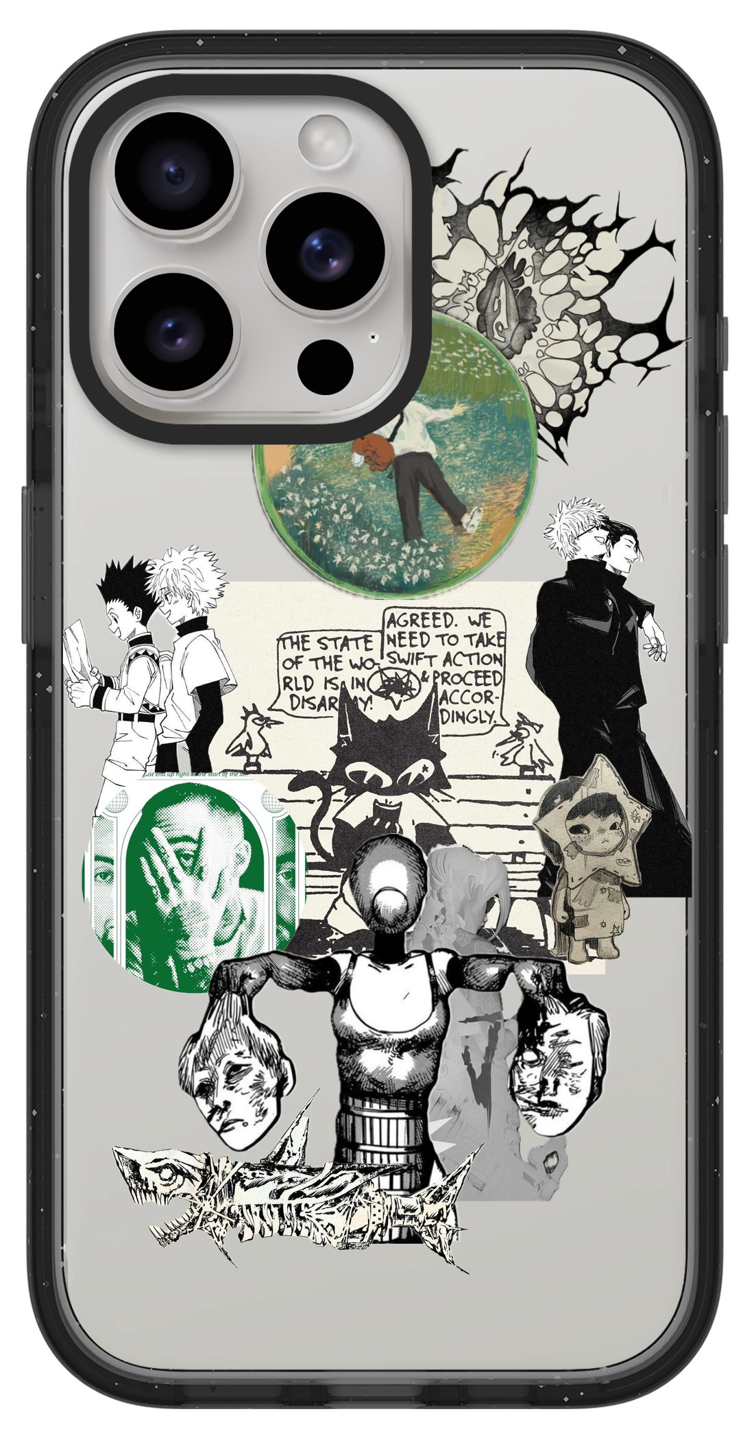 PixVoices rendered material preview - 4017 - Clear Black Impact Case