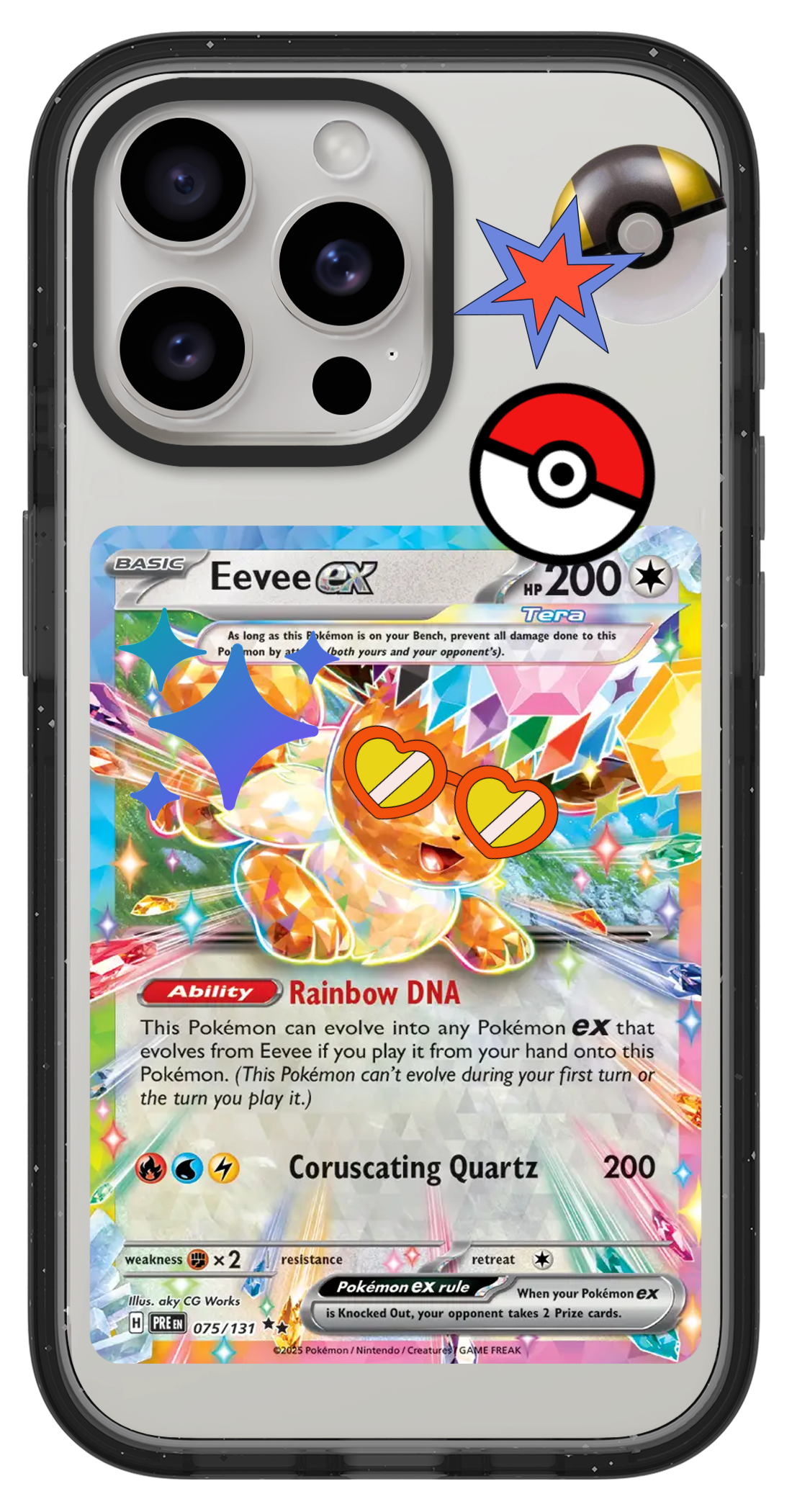 PixVoices rendered material preview - 3887 - Clear Black Impact Case