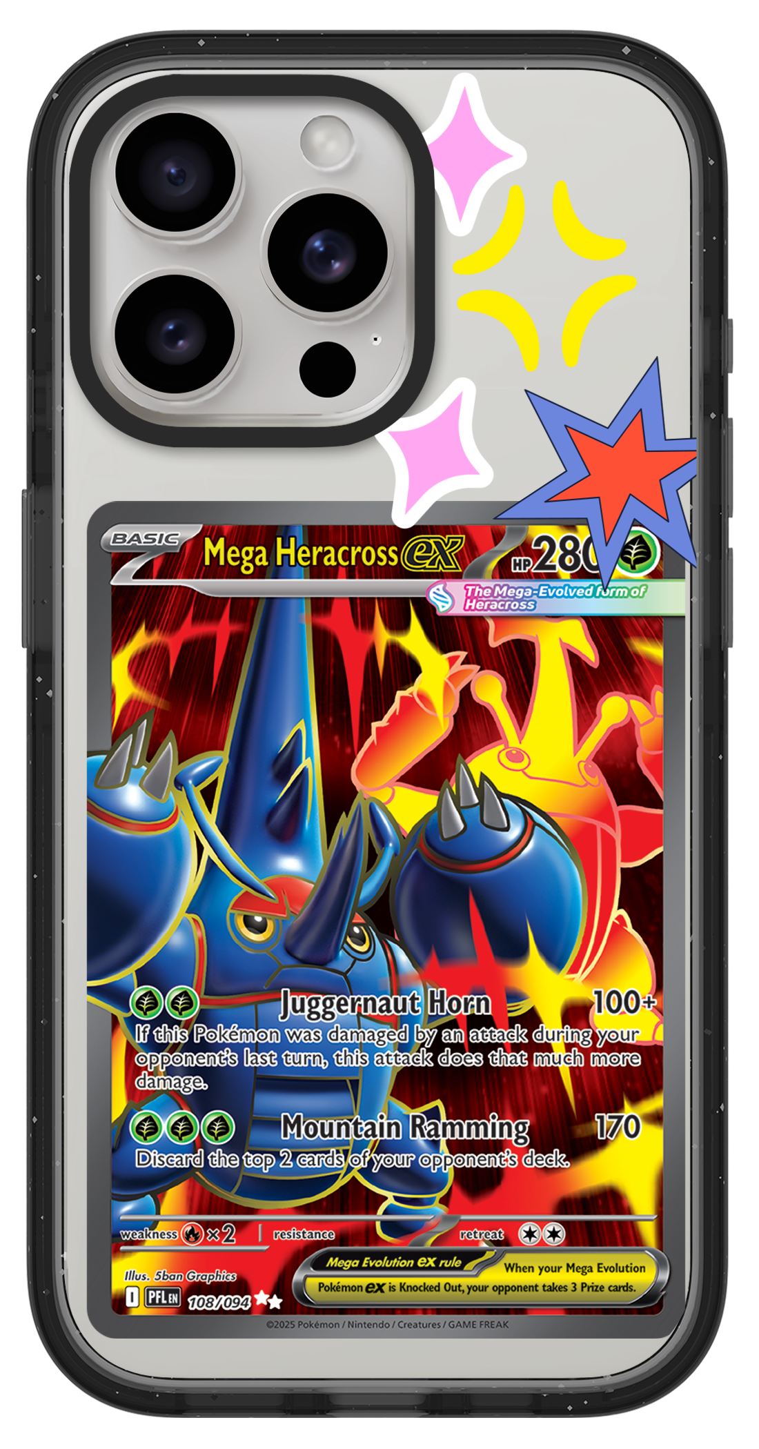 PixVoices rendered material preview - 3884 - Clear Black Impact Case