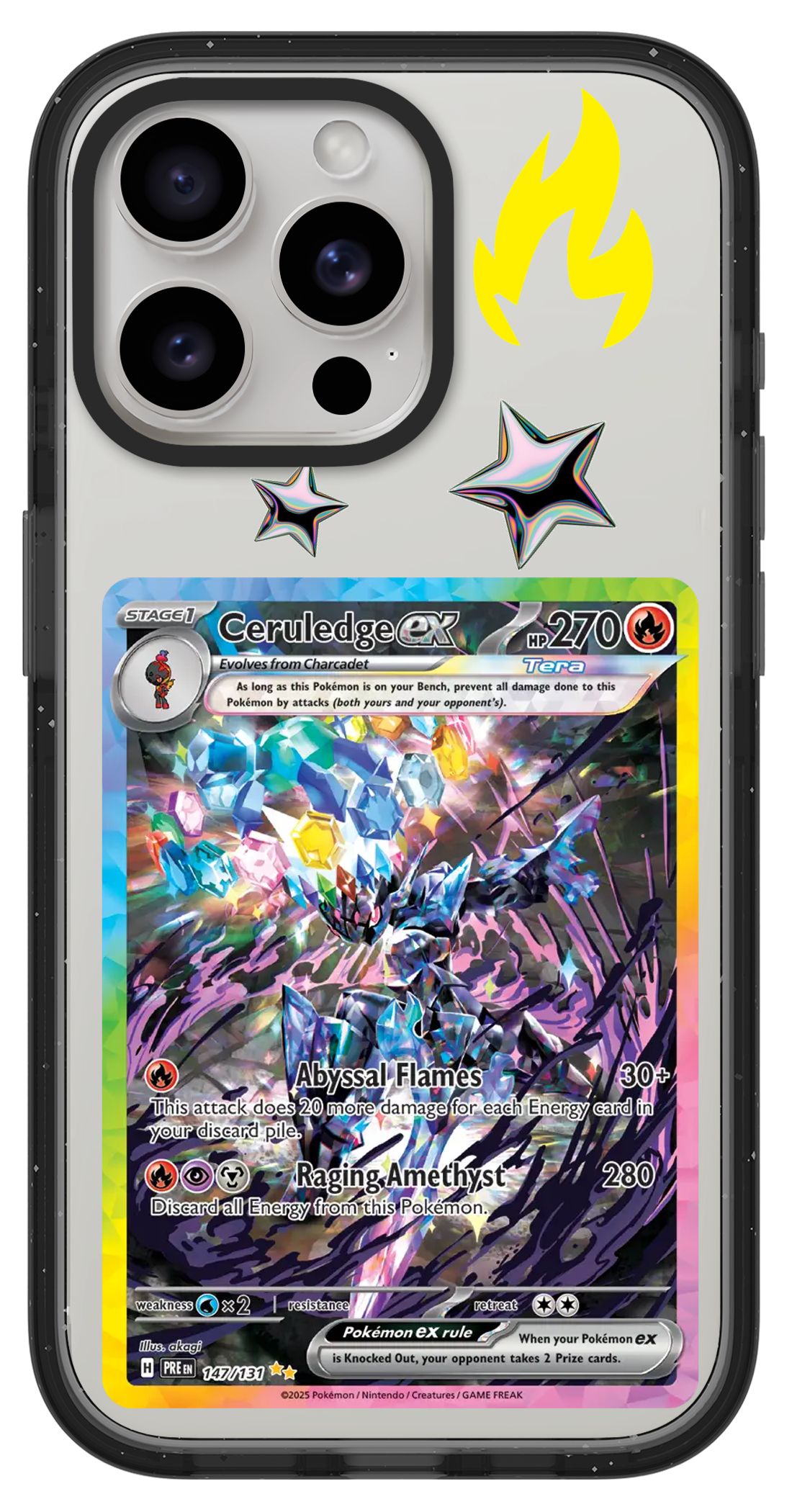PixVoices rendered material preview - 3880 - Clear Black Impact Case