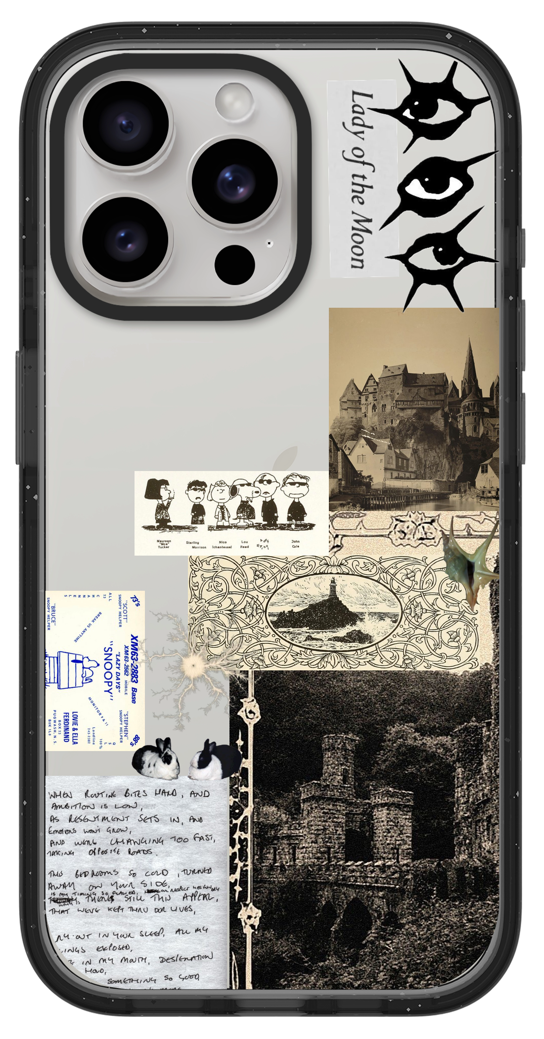 PixVoices rendered material preview - 3701 - Clear Black Impact Case