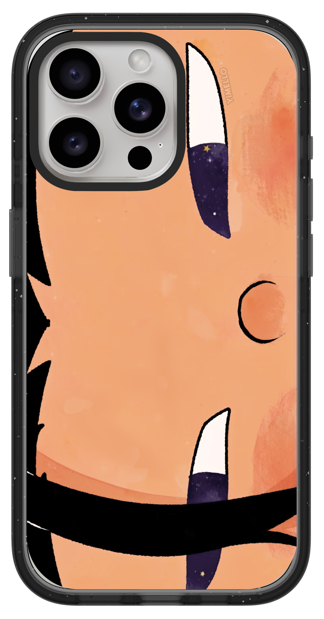 PixVoices rendered material preview - 3439 - Clear Black Impact Case