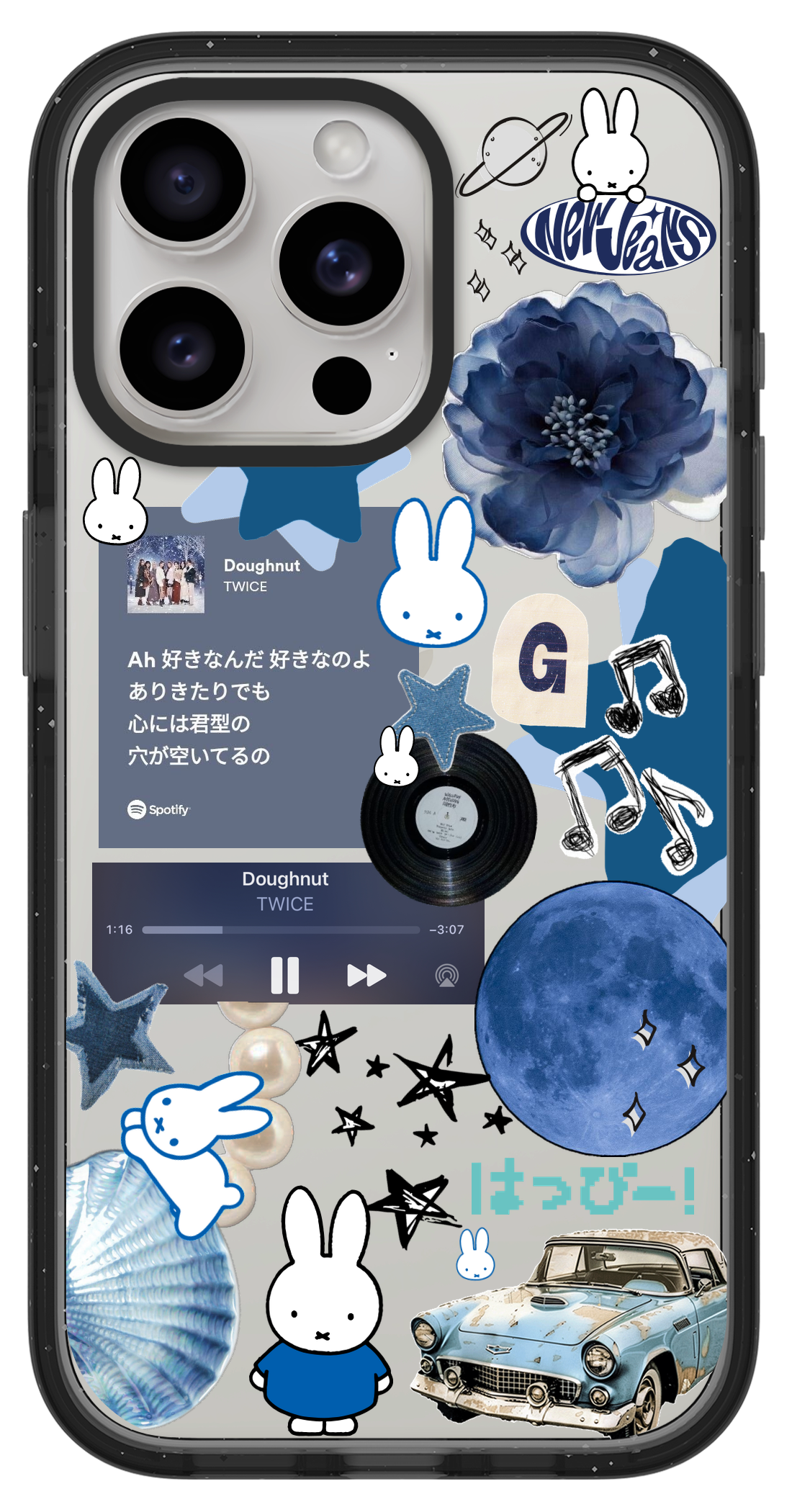 PixVoices rendered material preview - 3349 - Clear Black Impact Case