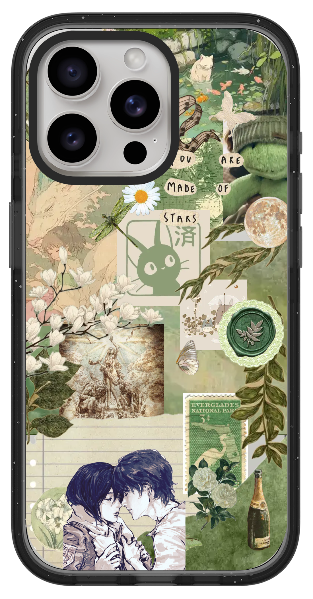 PixVoices rendered material preview - 2972 - Clear Black Impact Case