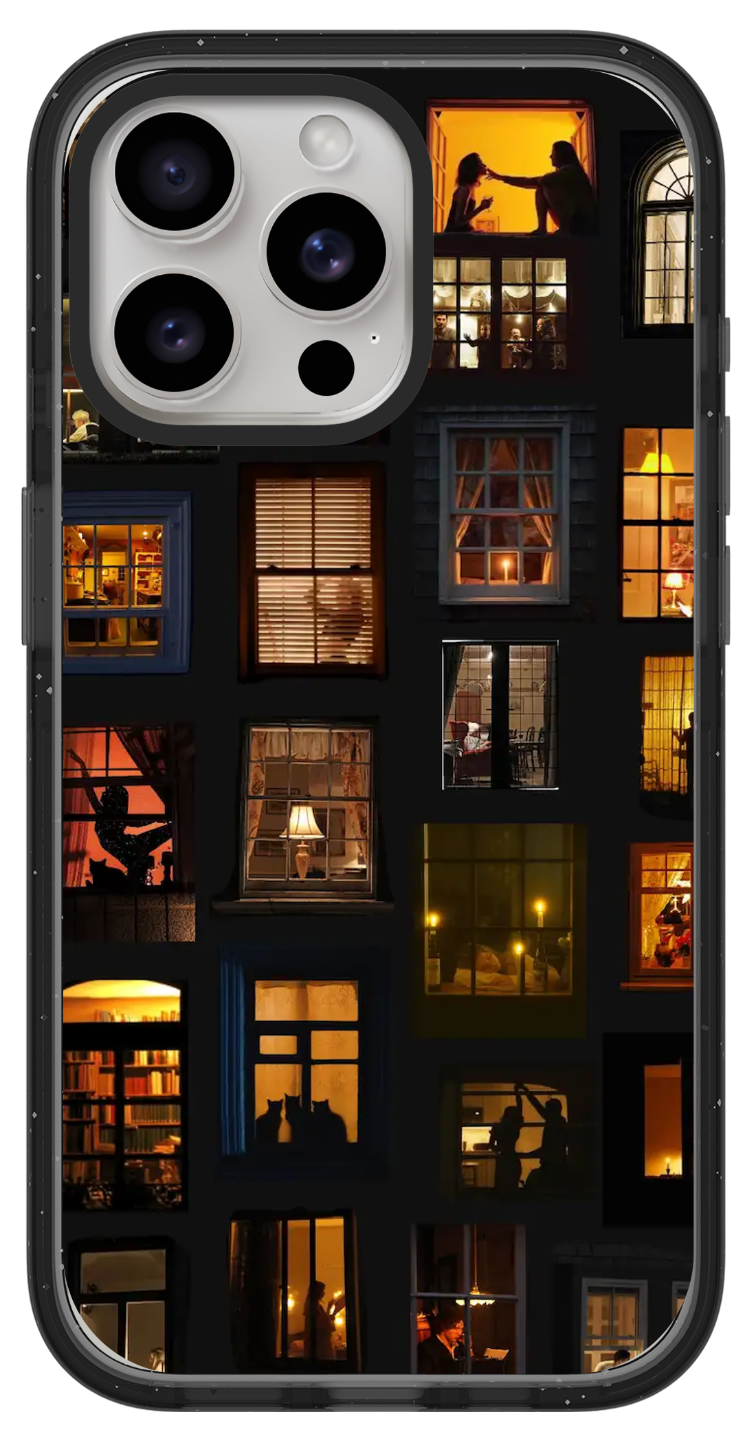 PixVoices rendered material preview - 2791 - Clear Black Impact Case