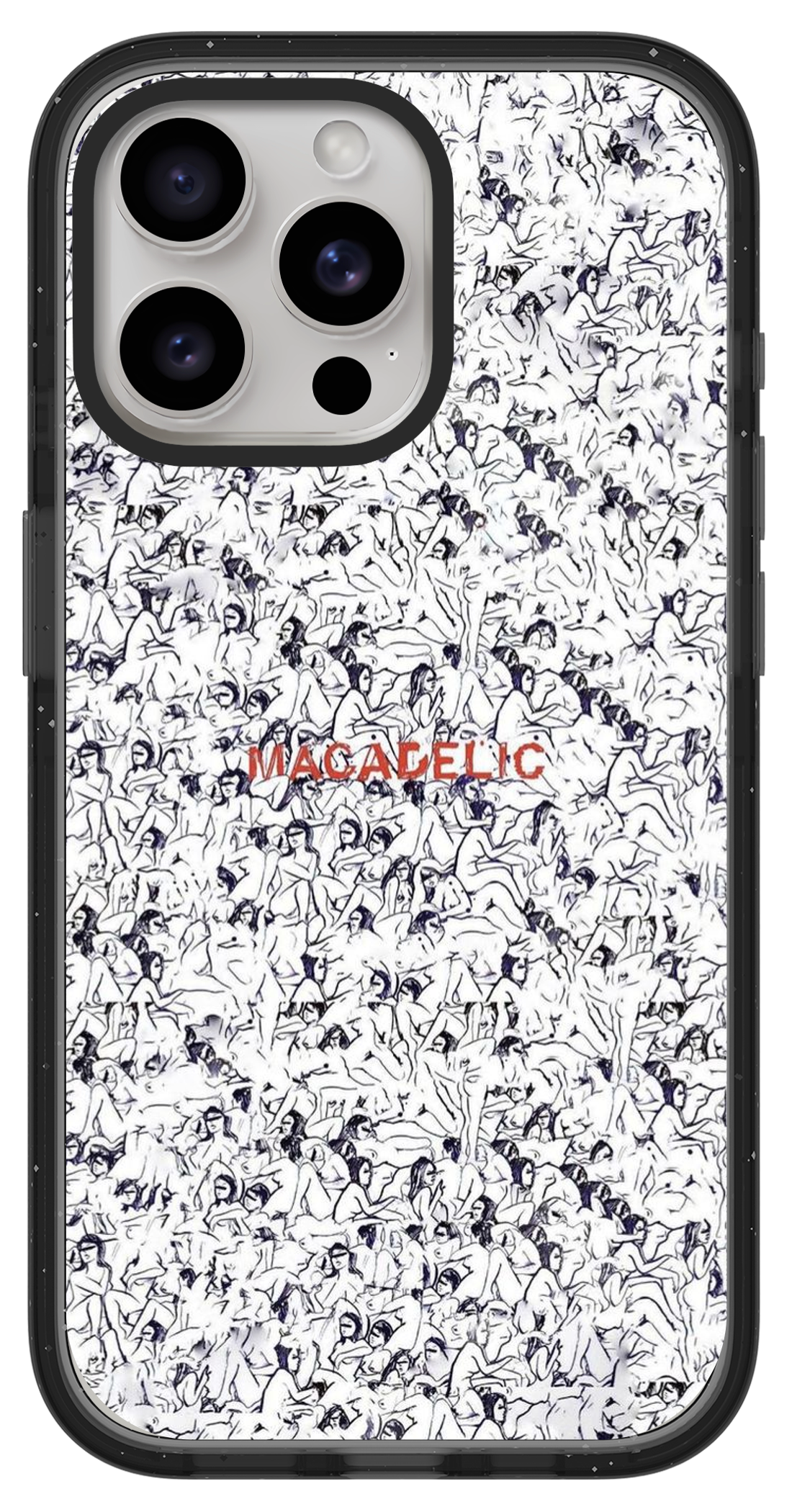 PixVoices rendered material preview - 2553 - Clear Black Impact Case