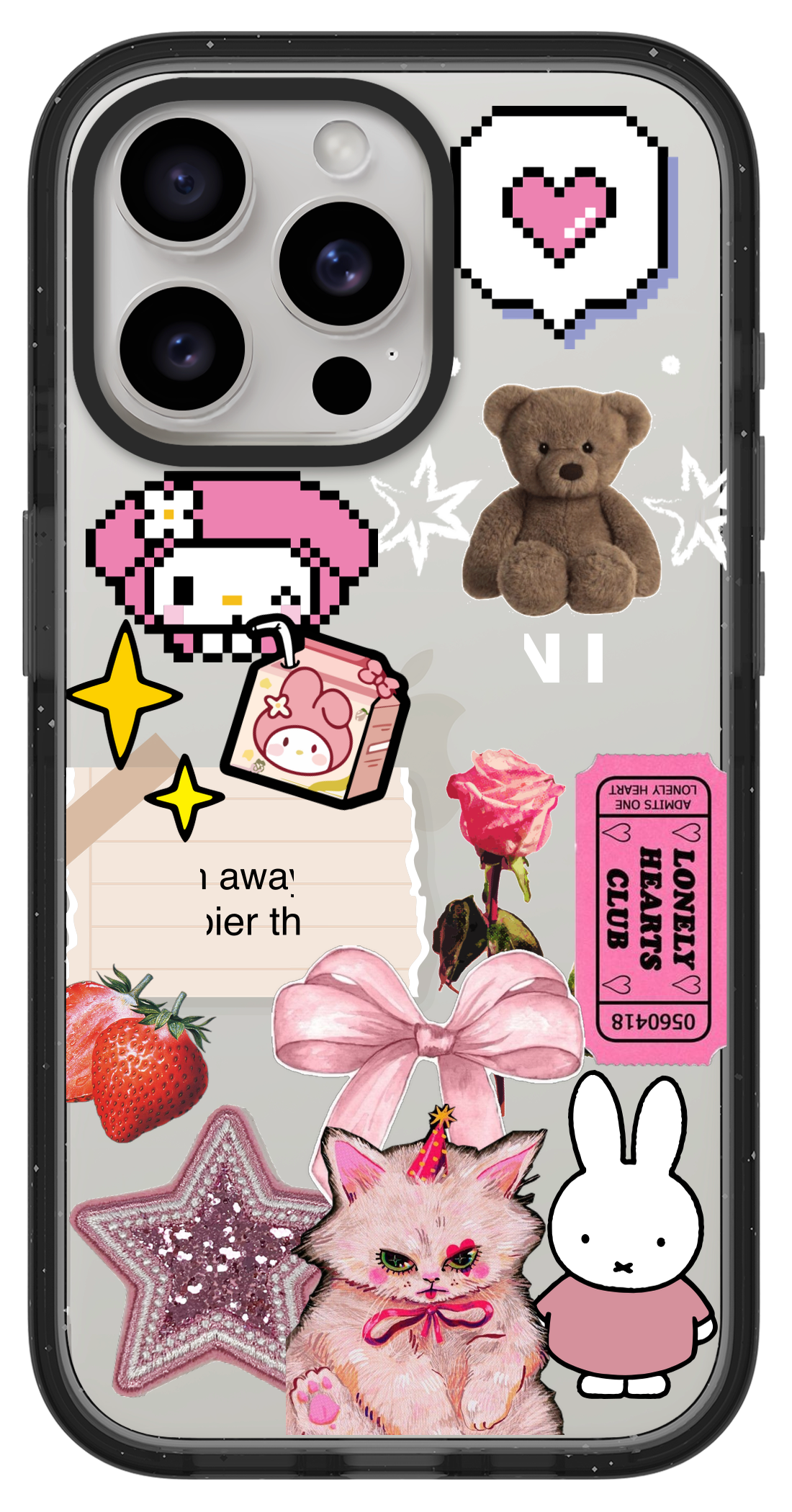 PixVoices rendered material preview - 2355 - Clear Black Impact Case