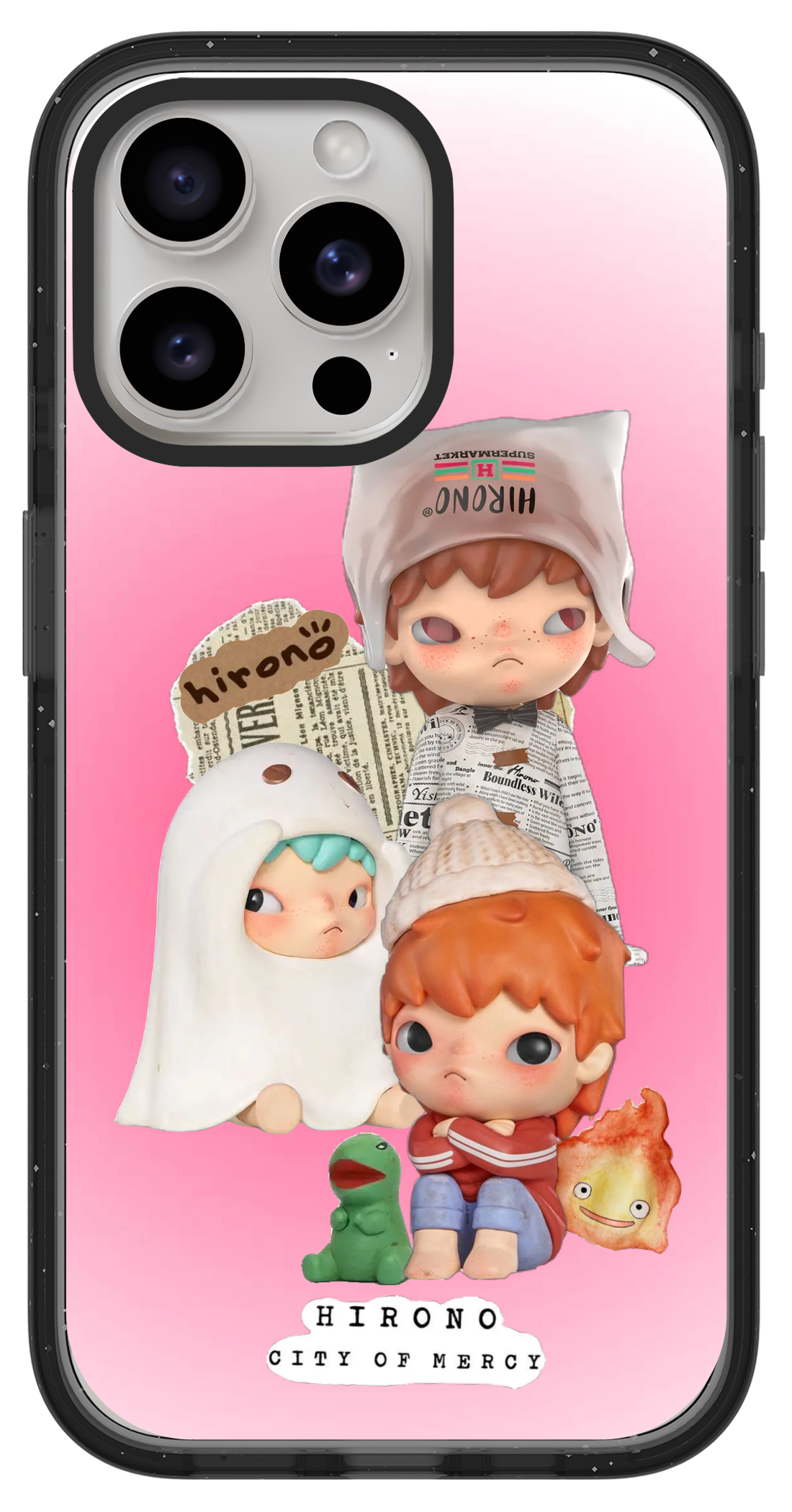 PixVoices rendered material preview - 2345 - Clear Black Impact Case