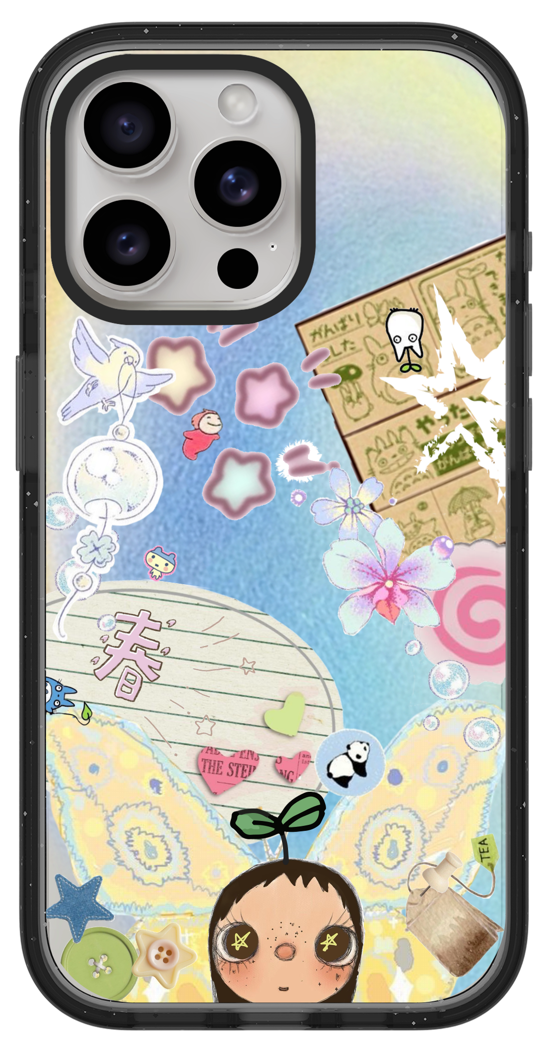 PixVoices rendered material preview - 2330 - Clear Black Impact Case