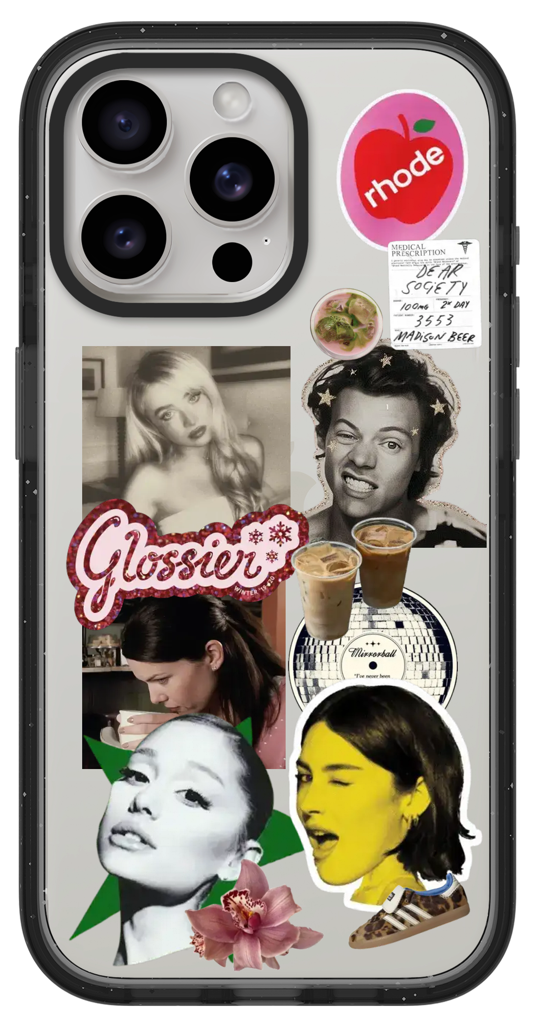 PixVoices rendered material preview - 2303 - Clear Black Impact Case