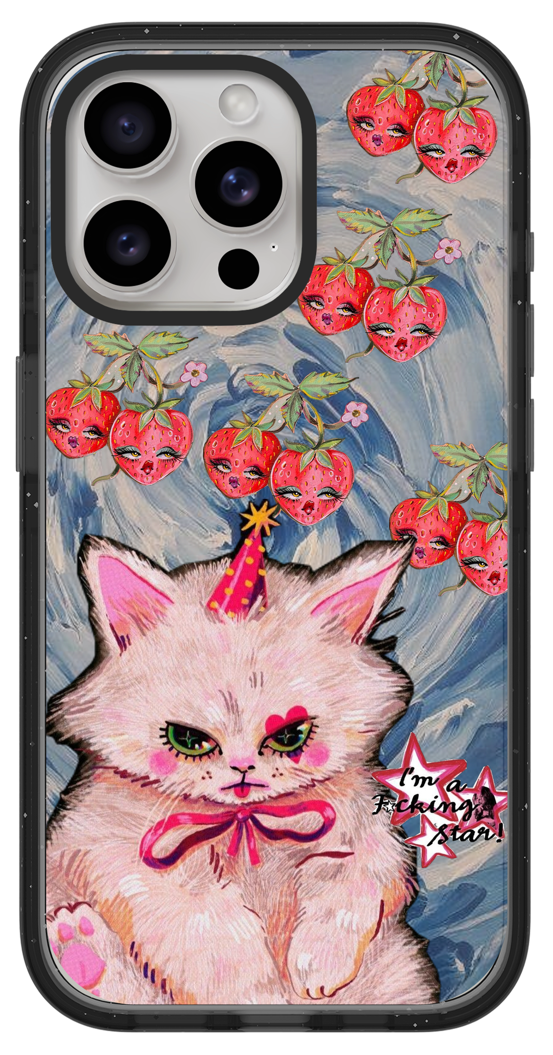 PixVoices rendered material preview - 2205 - Clear Black Impact Case