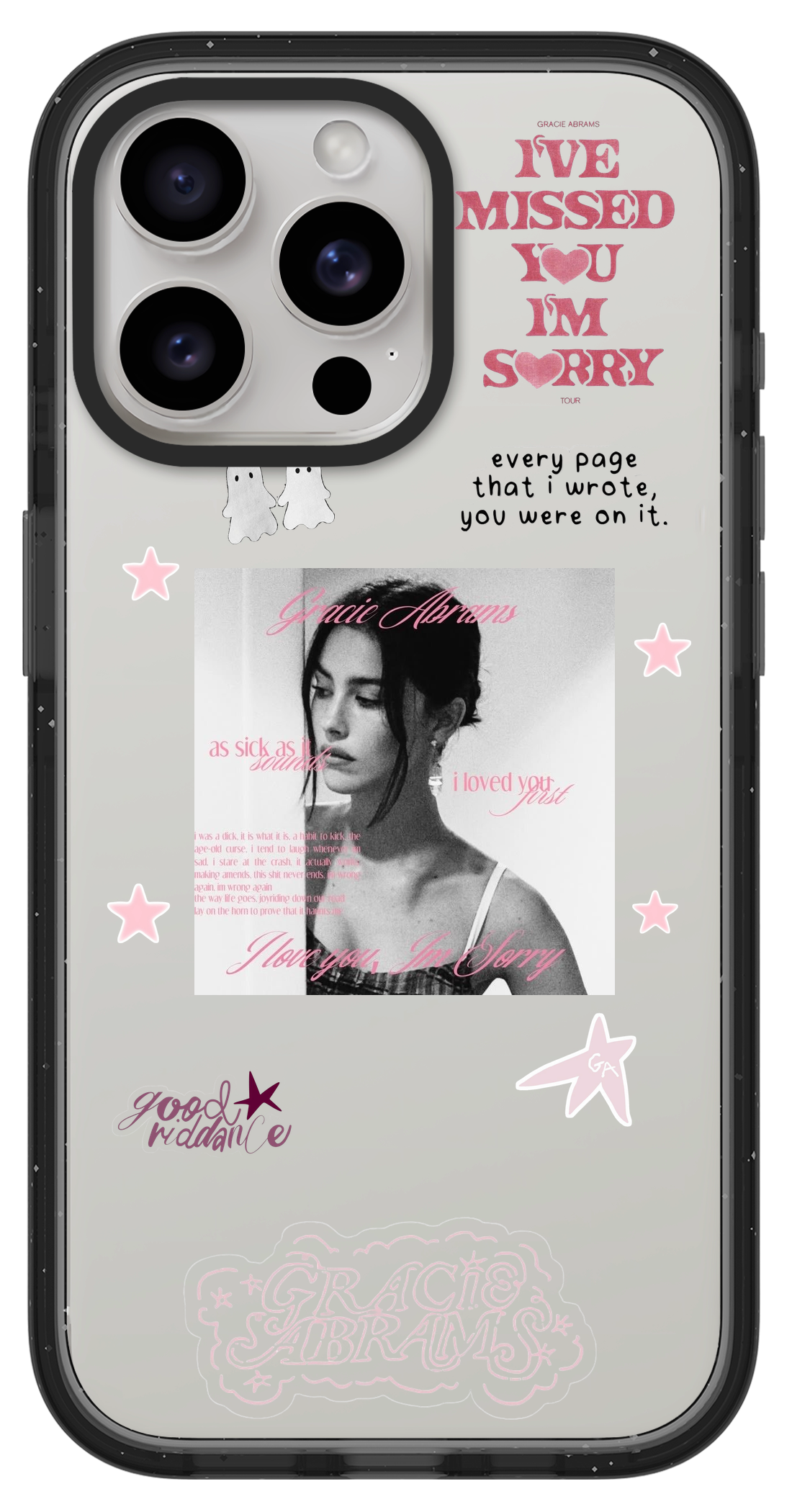 PixVoices rendered material preview - 1752 - Clear Black Impact Case