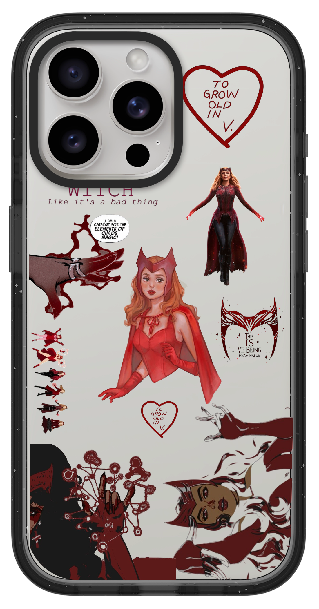 PixVoices rendered material preview - 1713 - Clear Black Impact Case