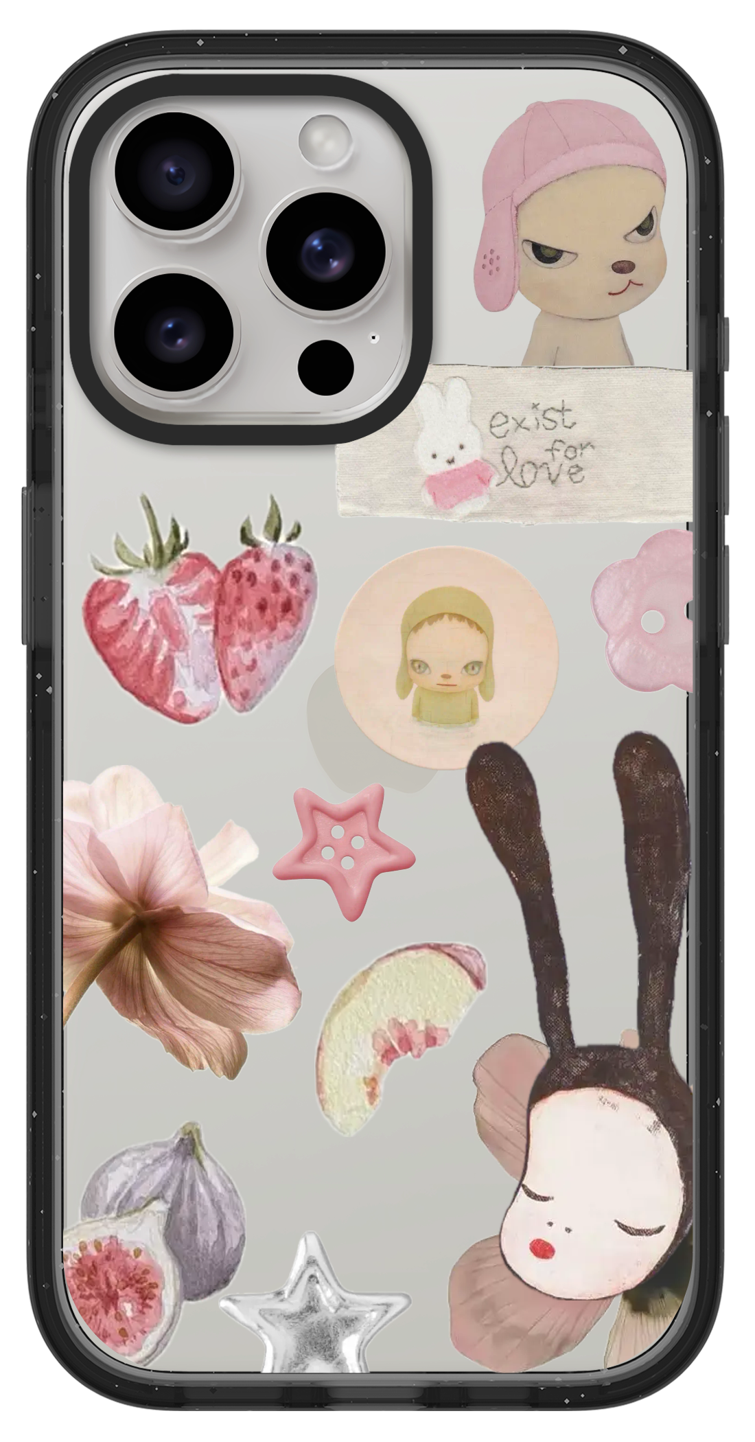PixVoices rendered material preview - 1631 - Clear Black Impact Case