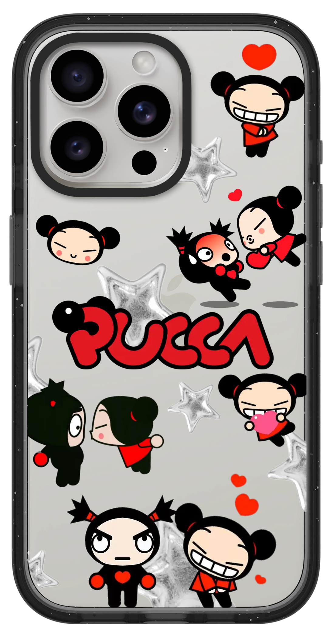 PixVoices rendered material preview - 1632 - Clear Black Impact Case