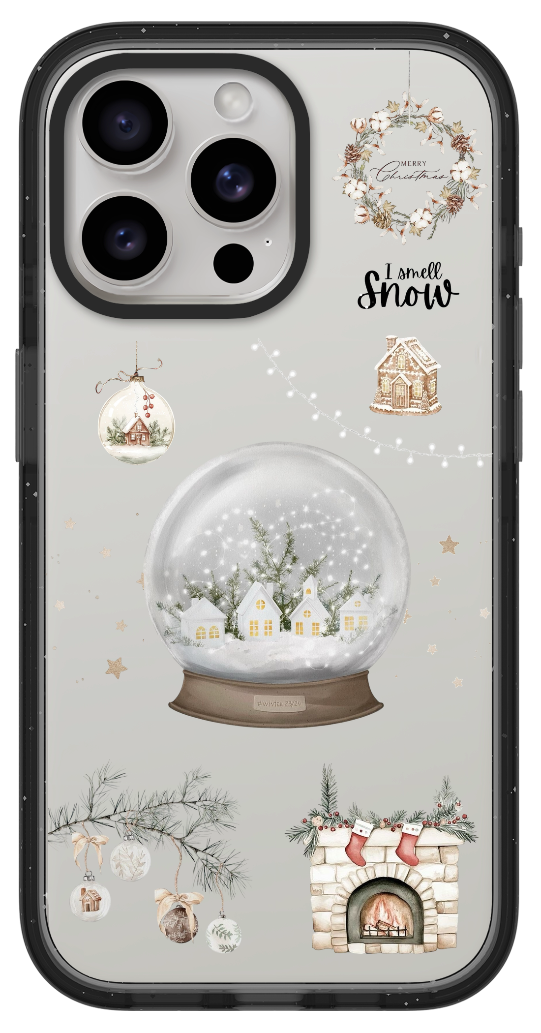 PixVoices rendered material preview - 1588 - Clear Black Impact Case