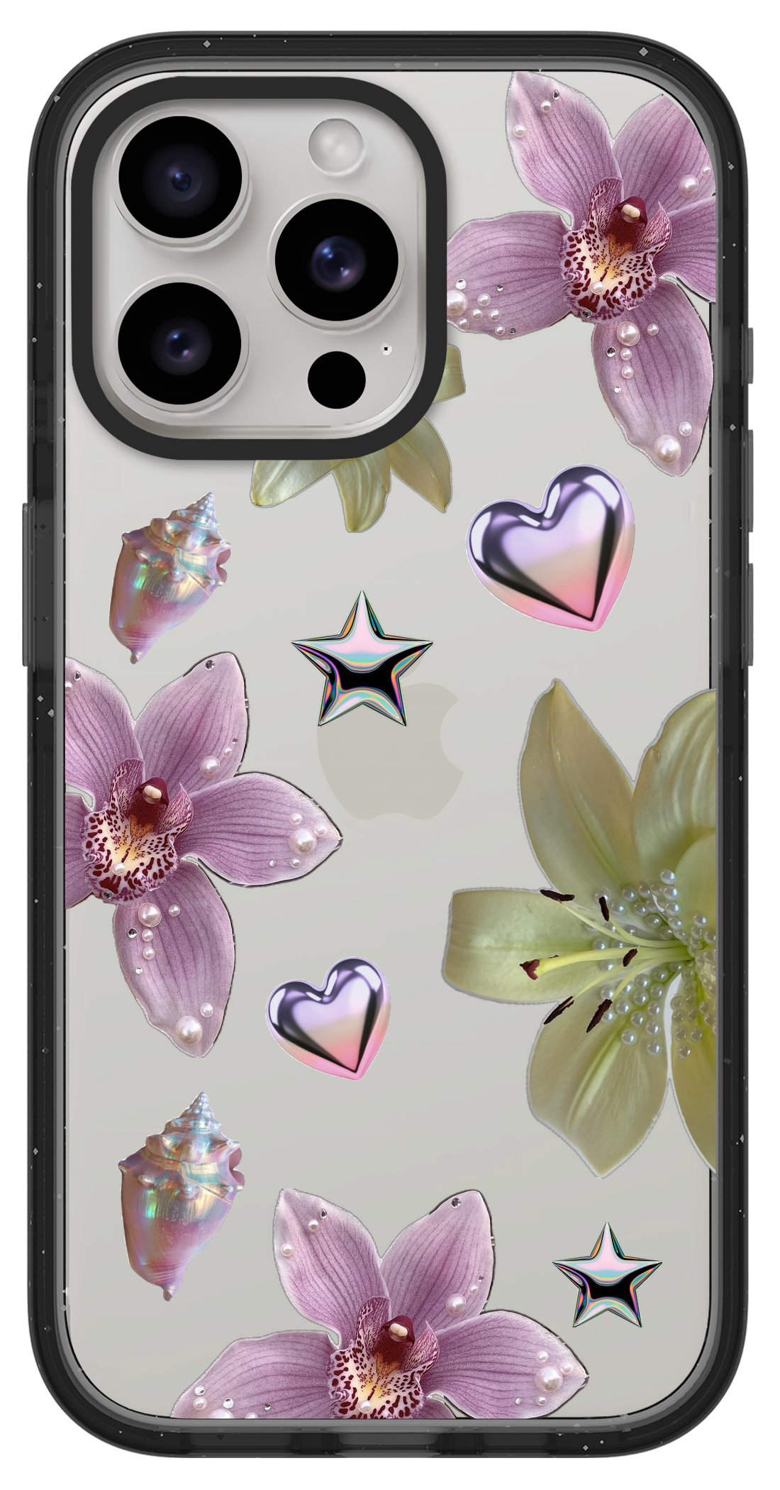 PixVoices rendered material preview - 2072 - Clear Black Impact Case
