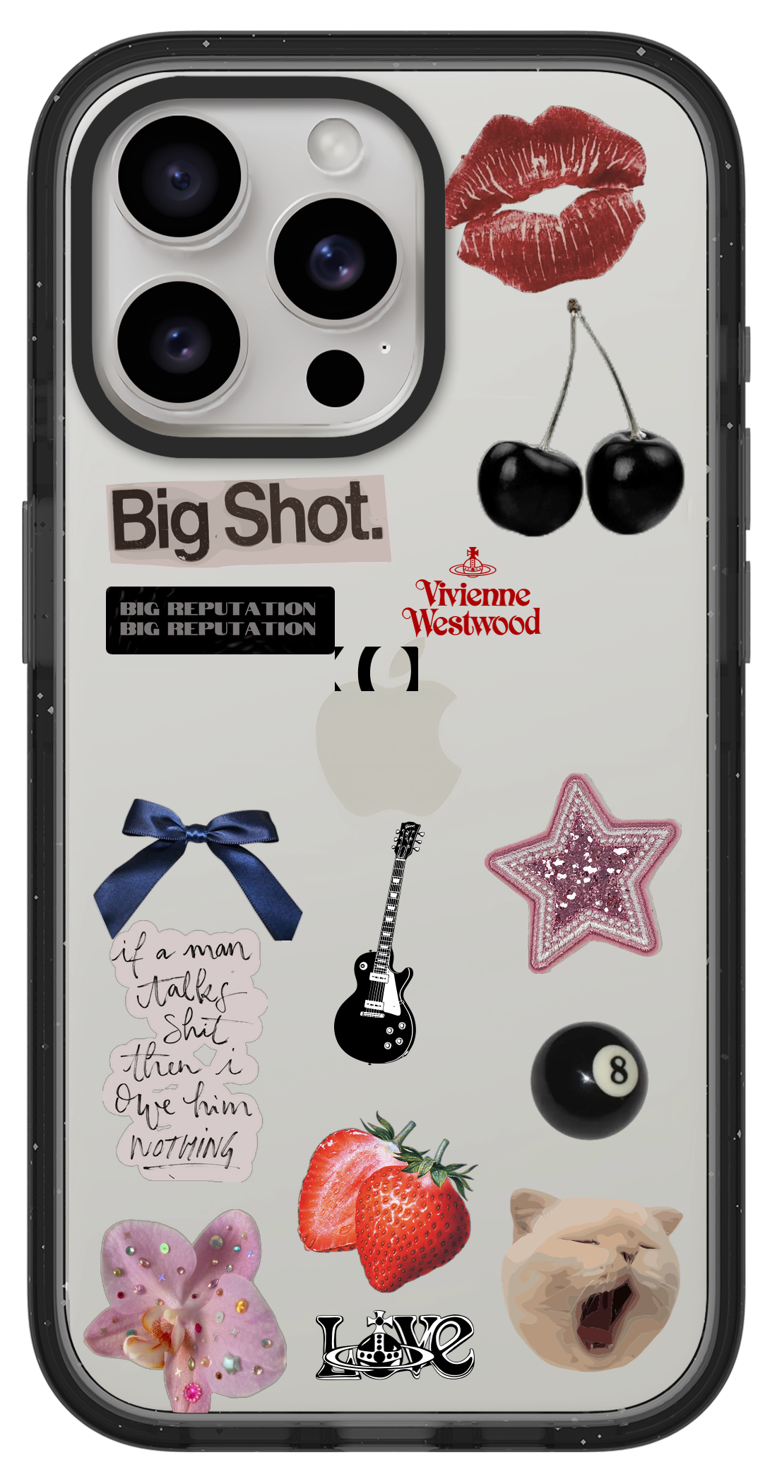 PixVoices rendered material preview - 1096 - Clear Black Impact Case