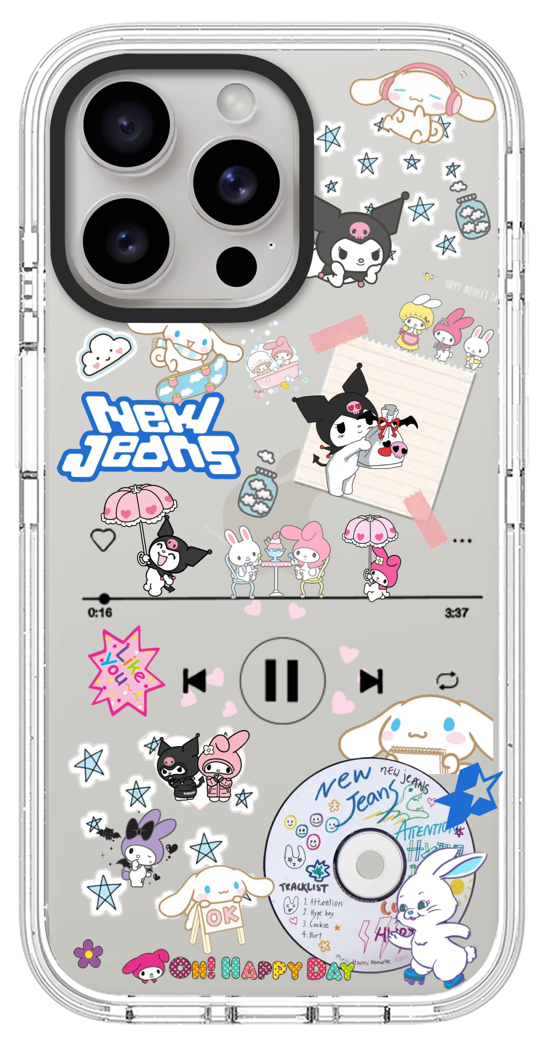 PixVoices rendered material preview - 1455 - Pearl White Impact Case
