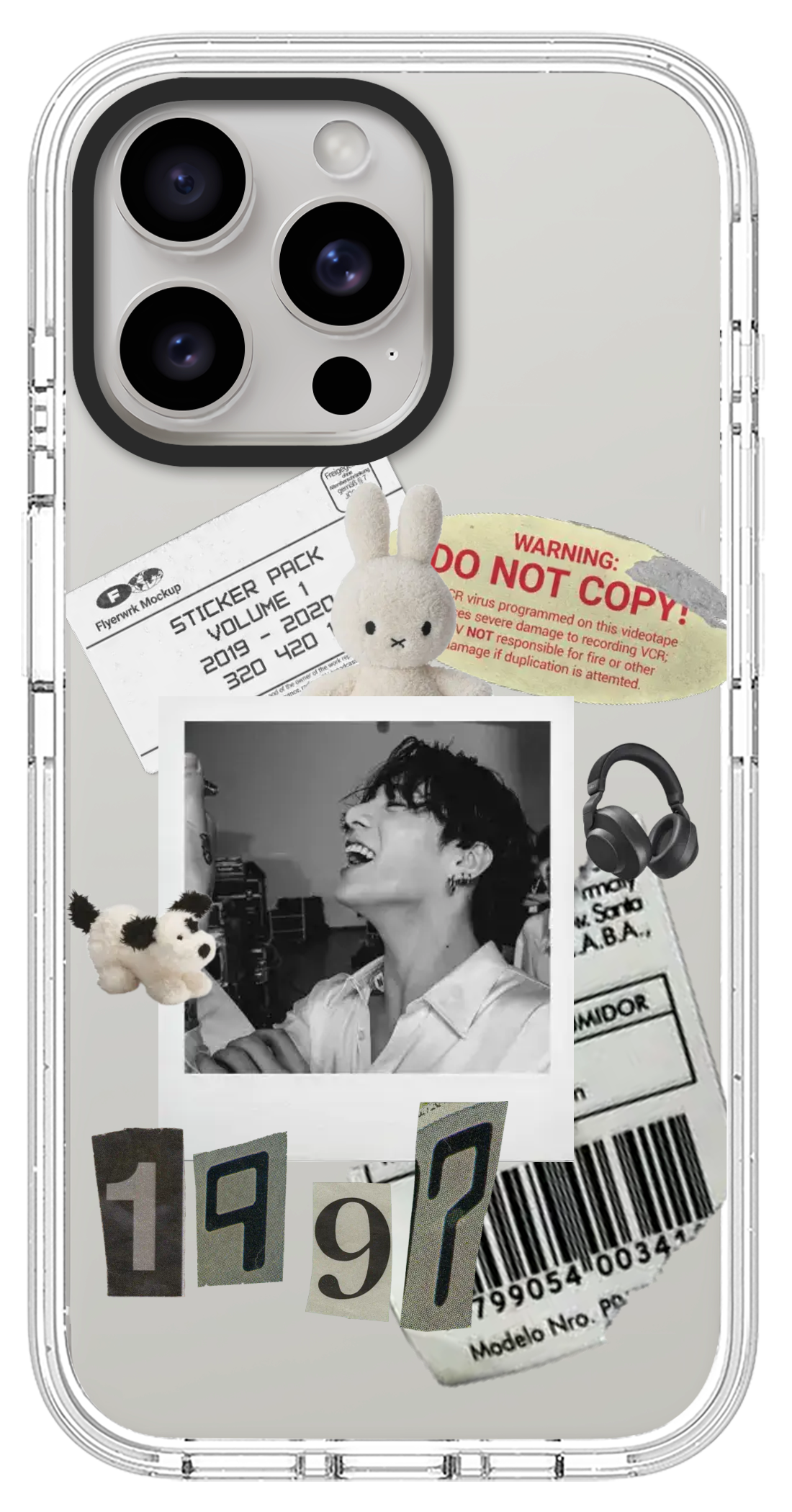 PixVoices rendered material preview - 1458 - Pearl White Impact Case