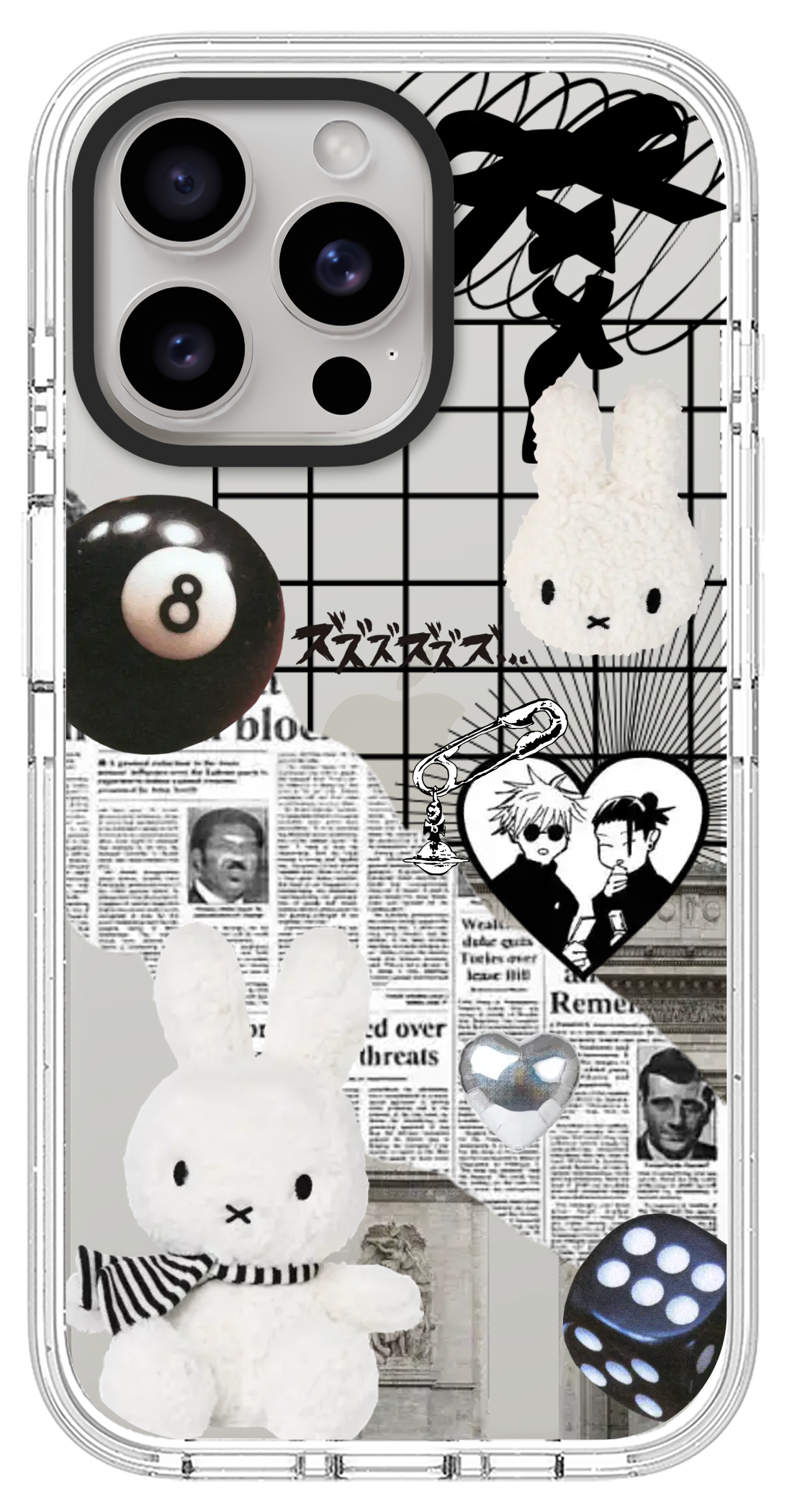 PixVoices rendered material preview - 2349 - Pearl White Impact Case