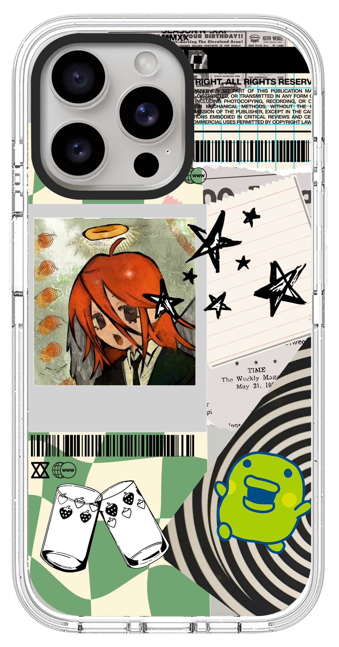 PixVoices rendered material preview - 6397 - Pearl White Impact Case