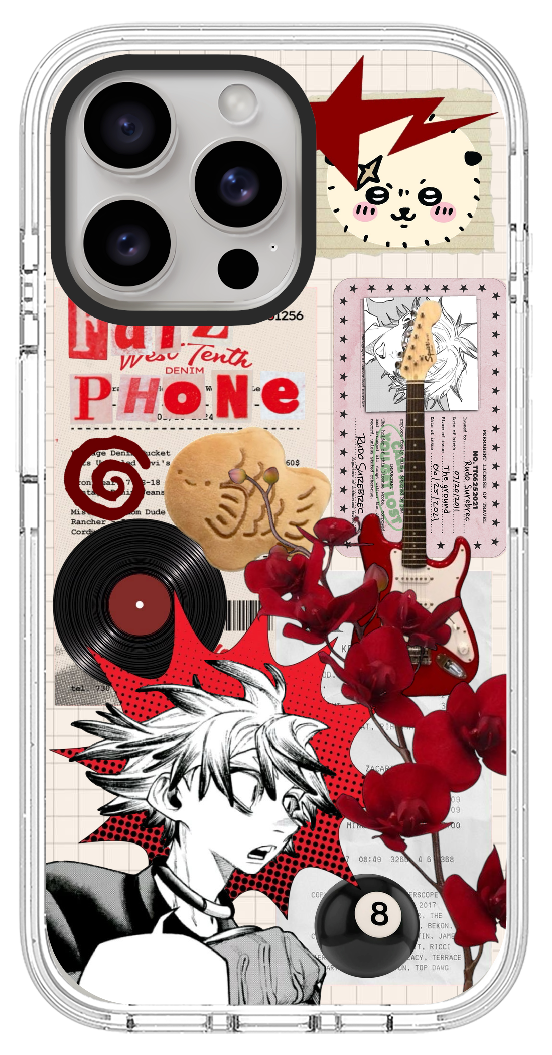 PixVoices rendered material preview - 5691 - Pearl White Impact Case