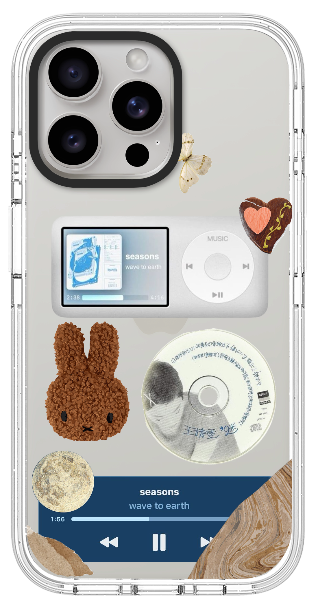 PixVoices rendered material preview - 6329 - Pearl White Impact Case
