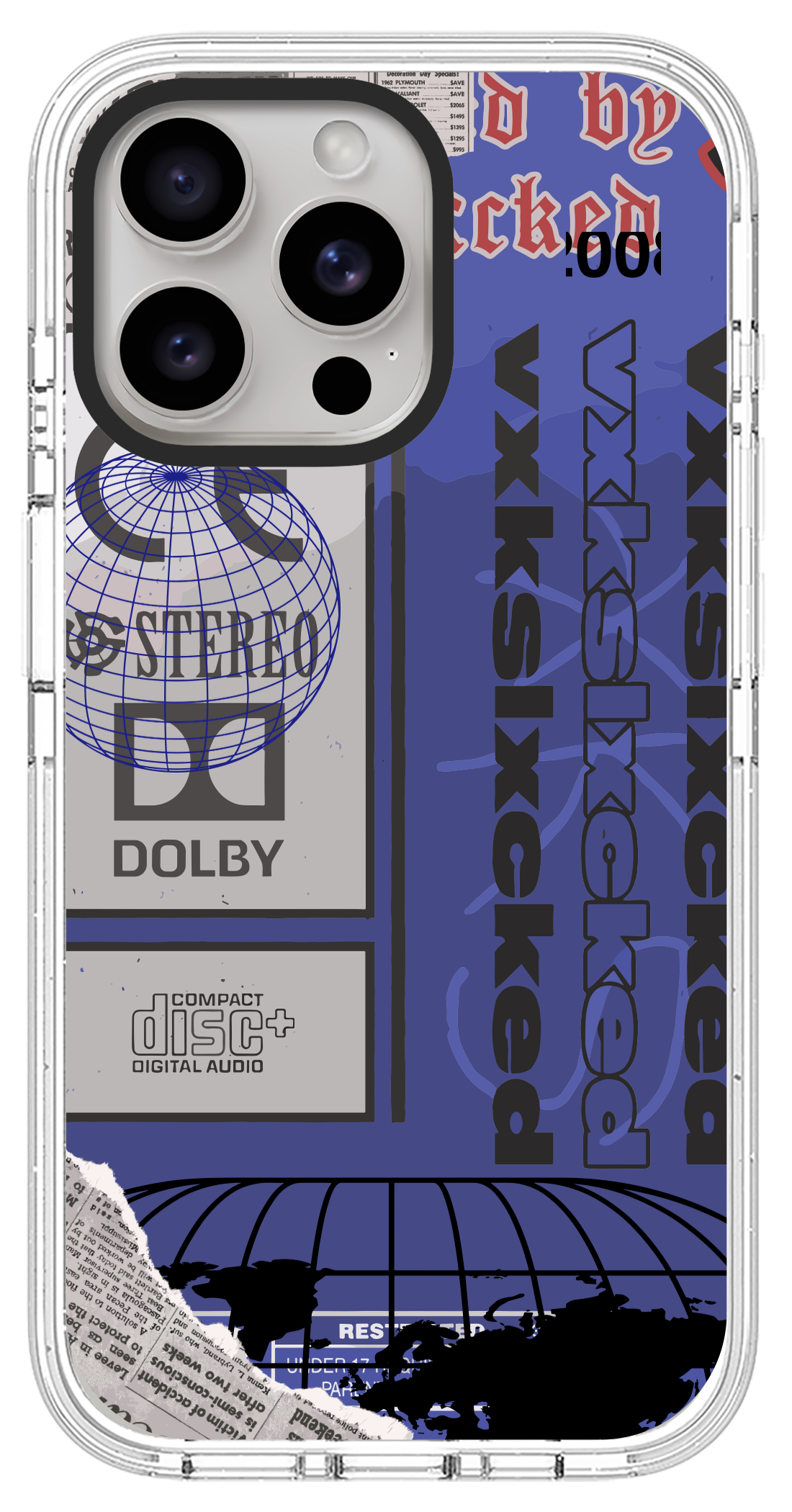 PixVoices rendered material preview - 5643 - Pearl White Impact Case
