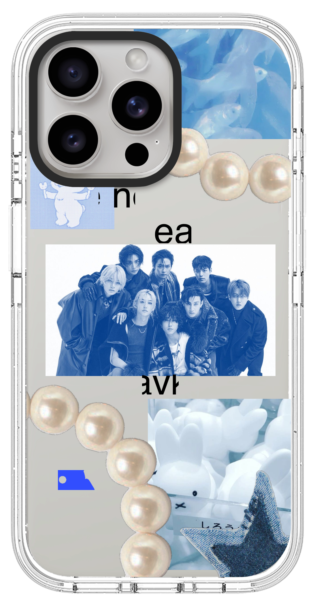 PixVoices rendered material preview - 4001 - Pearl White Impact Case