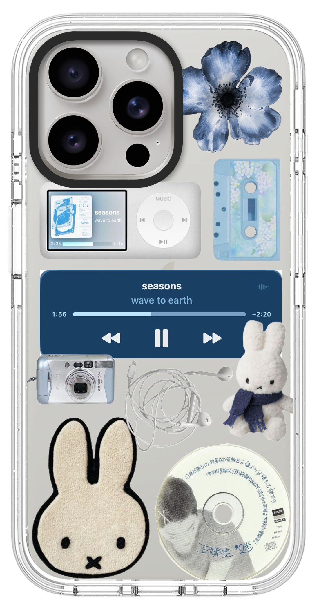 PixVoices rendered material preview - 2934 - Pearl White Impact Case