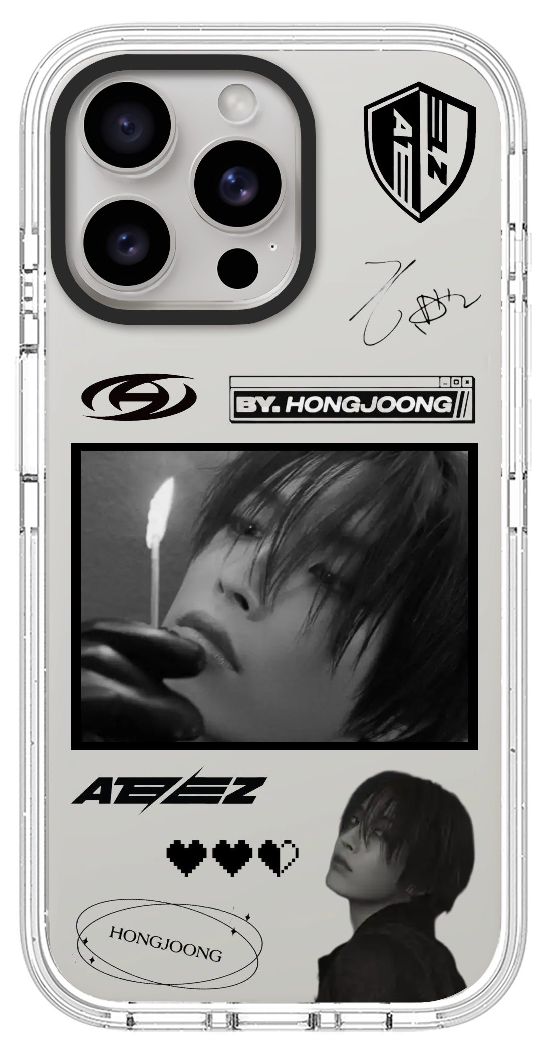 PixVoices rendered material preview - 1983 - Pearl White Impact Case