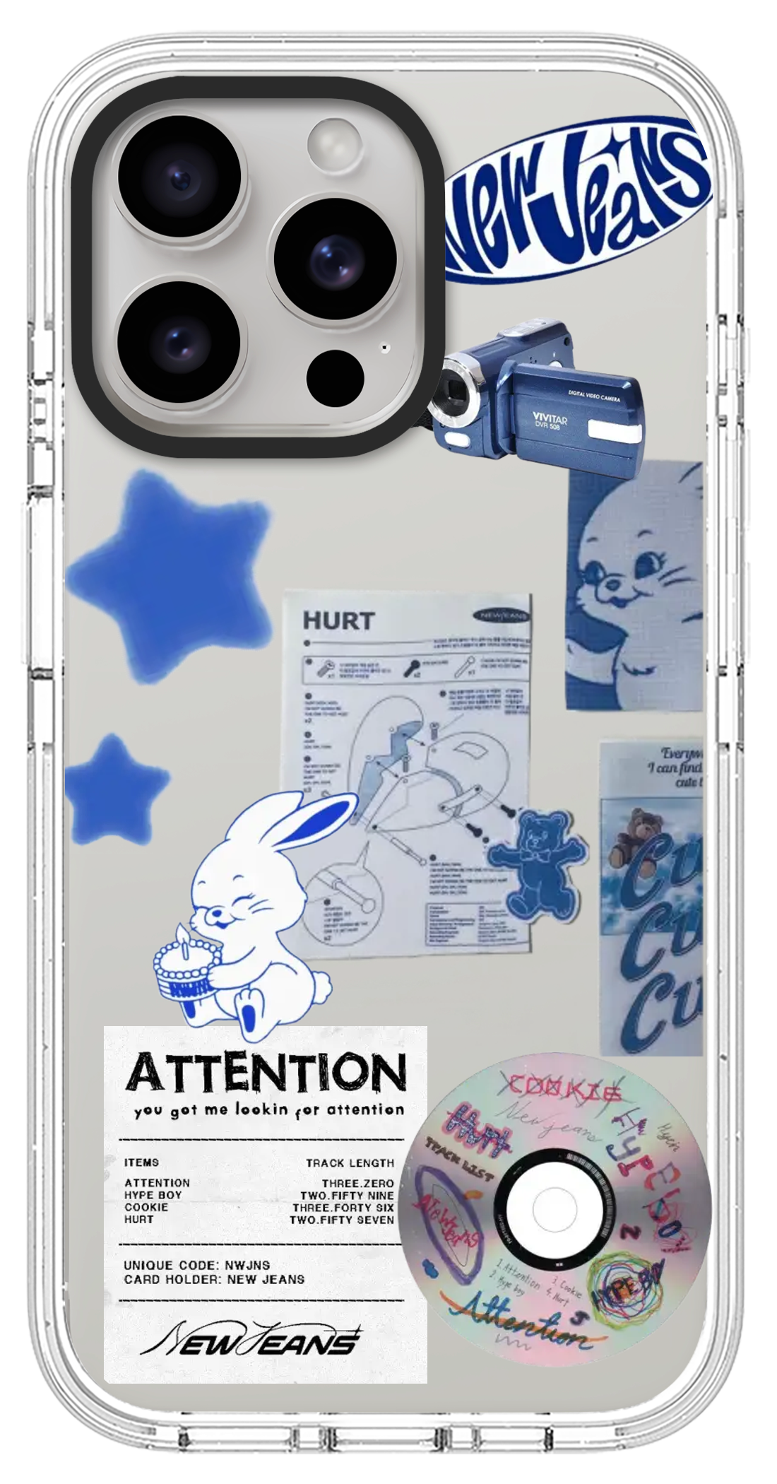 PixVoices rendered material preview - 1459 - Pearl White Impact Case