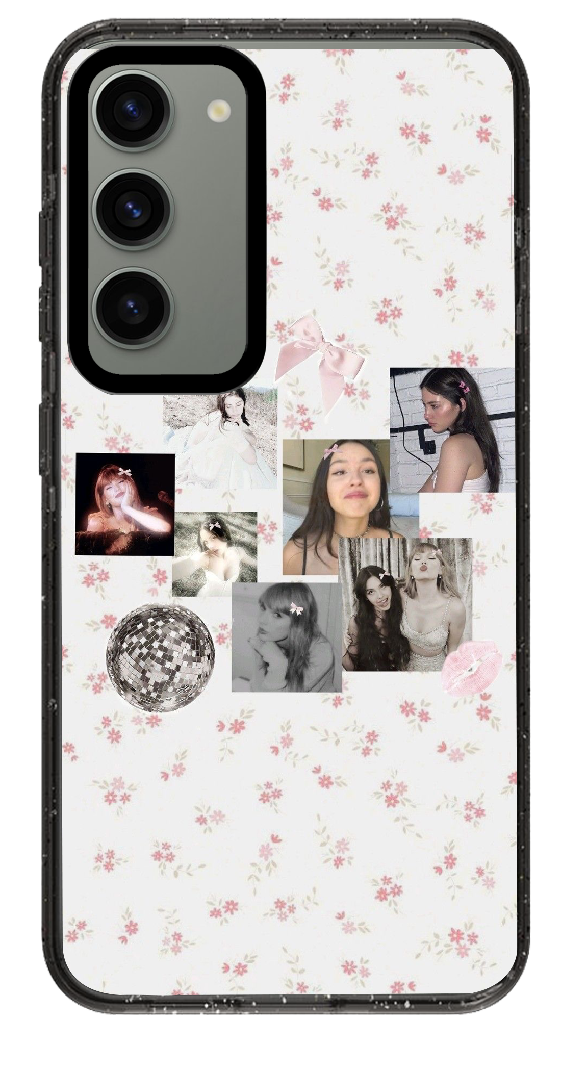 PixVoices rendered material preview - 1624 - Clear Black Samsung Case