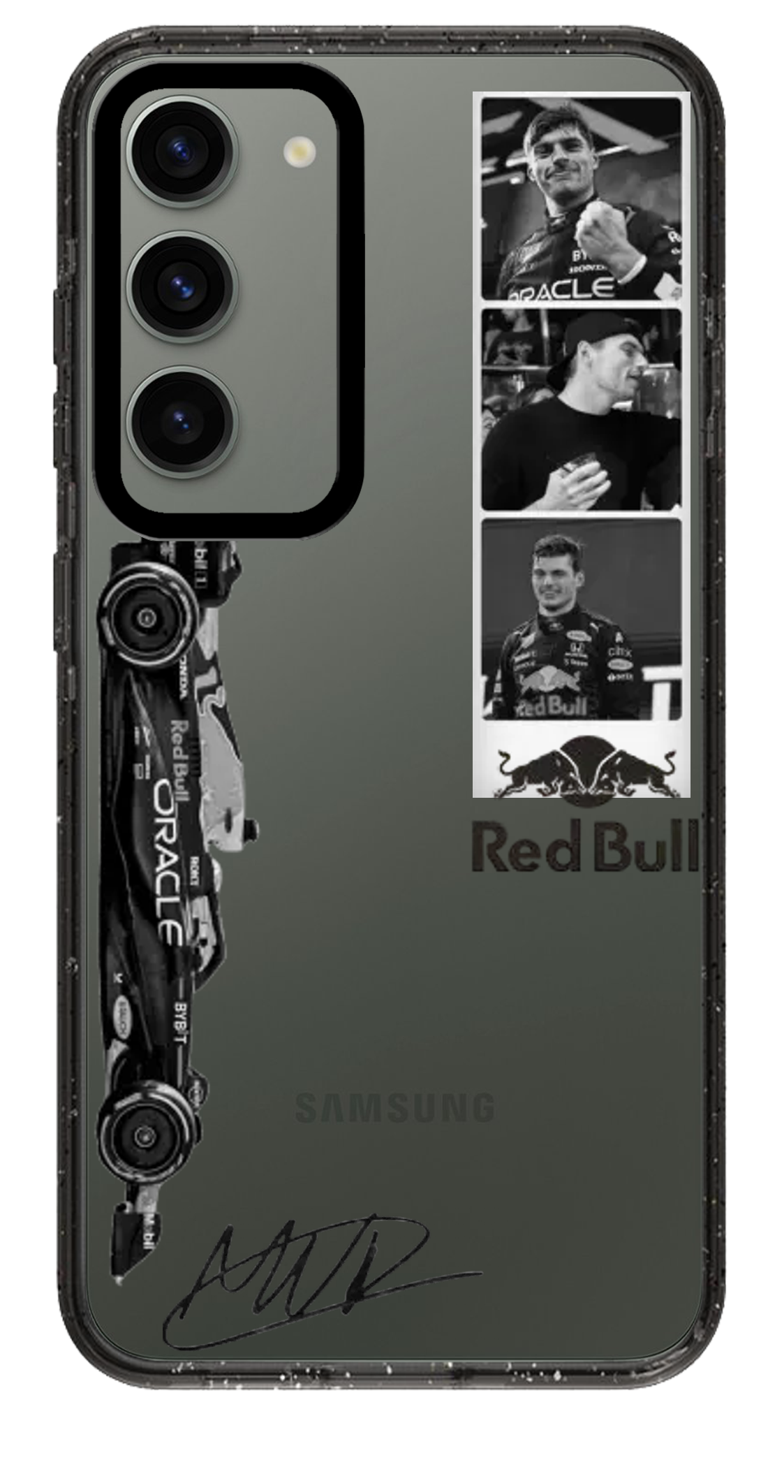 PixVoices rendered material preview - 2926 - Clear Black Samsung Case