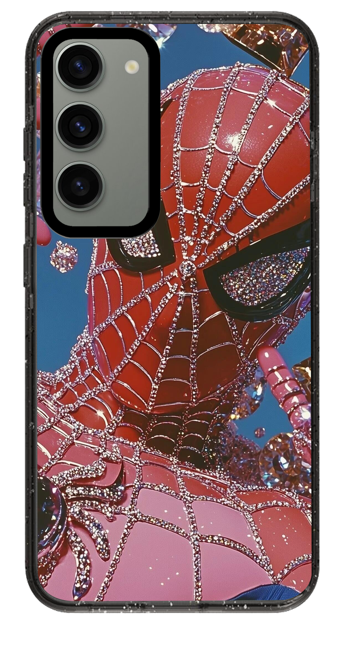 PixVoices rendered material preview - 3114 - Clear Black Samsung Case