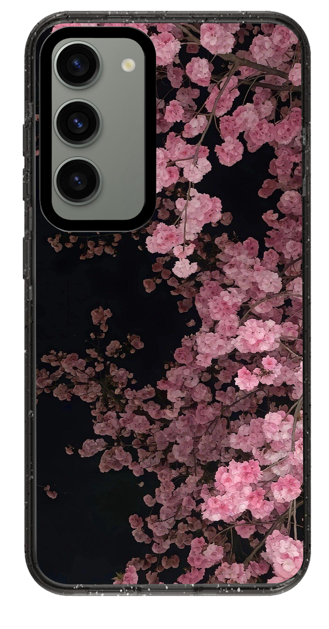 PixVoices rendered material preview - 3118 - Clear Black Samsung Case
