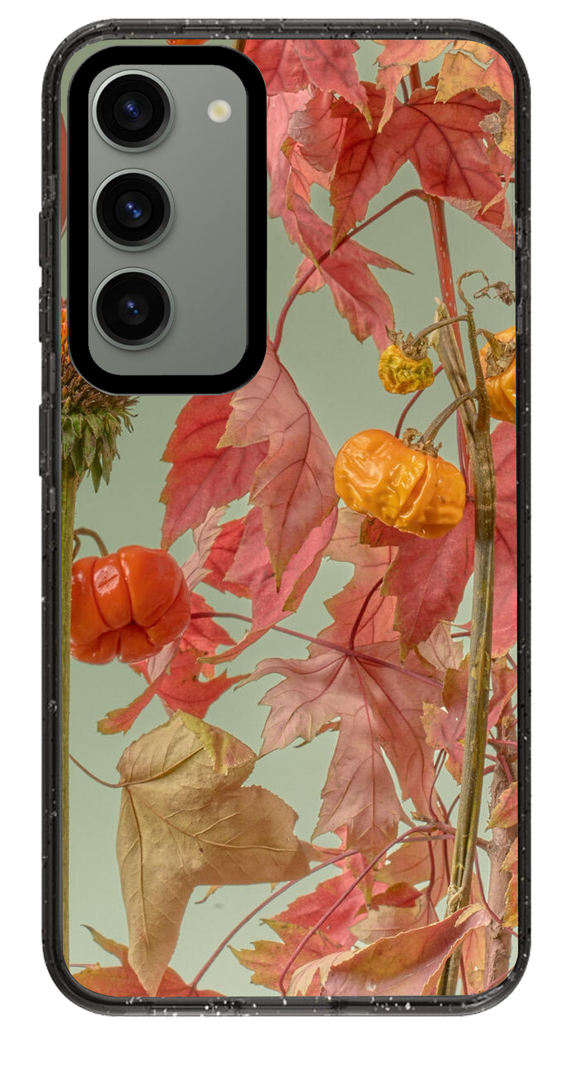 PixVoices rendered material preview - 3124 - Clear Black Samsung Case