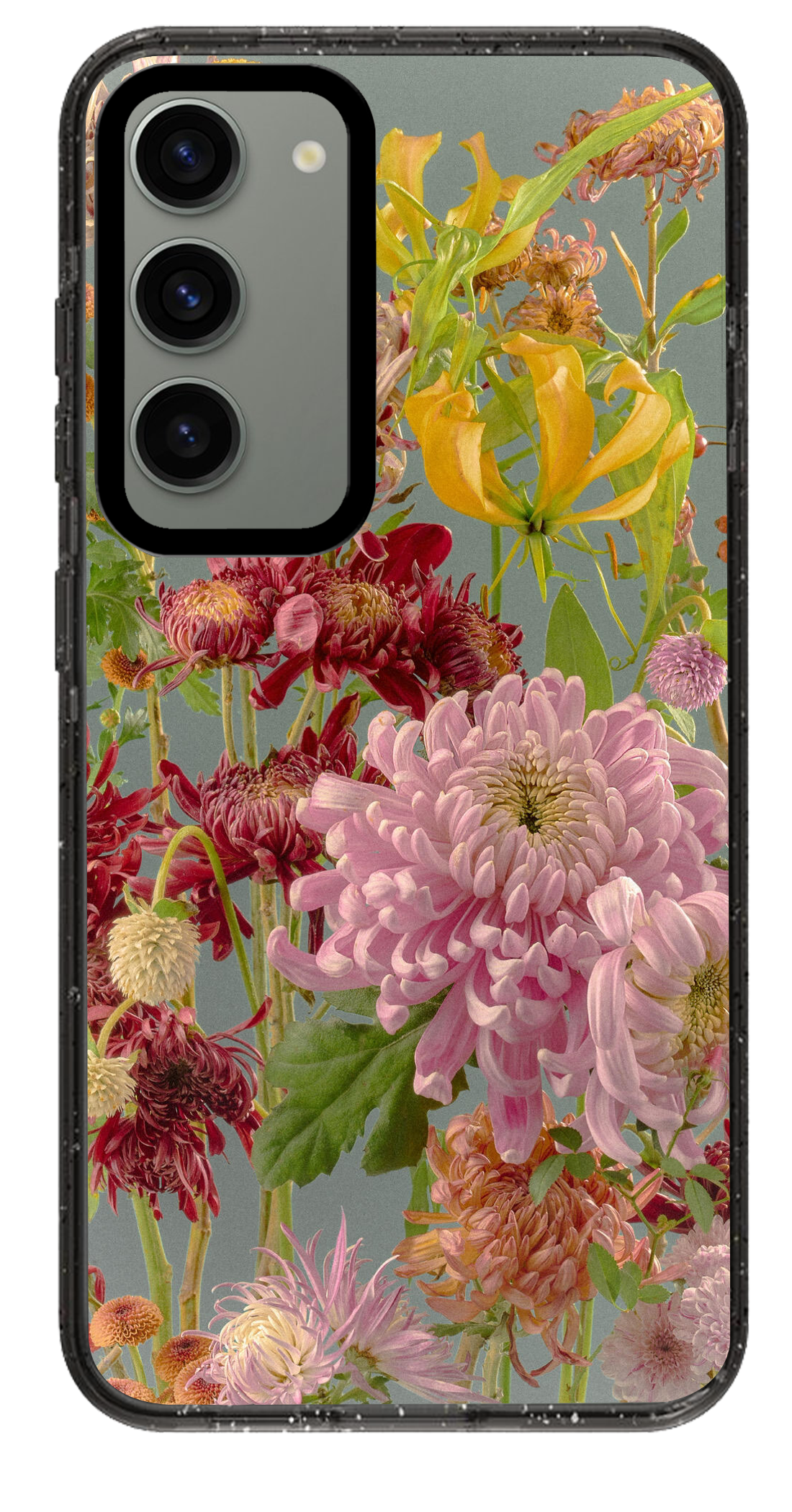 PixVoices rendered material preview - 3125 - Clear Black Samsung Case