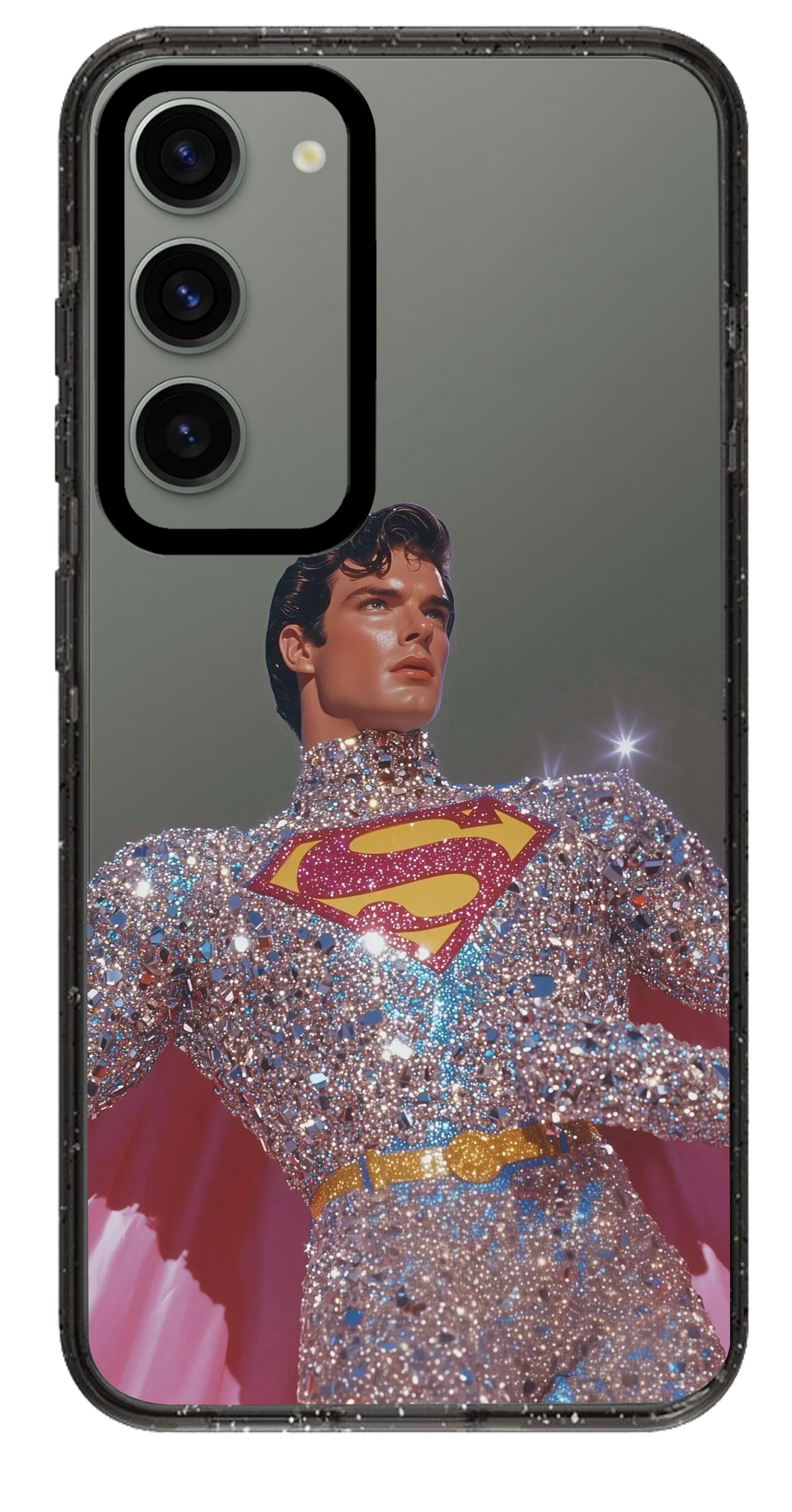 PixVoices rendered material preview - 3134 - Clear Black Samsung Case