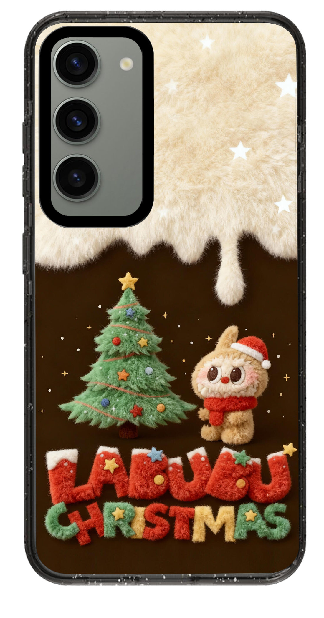 PixVoices rendered material preview - 3211 - Clear Black Samsung Case