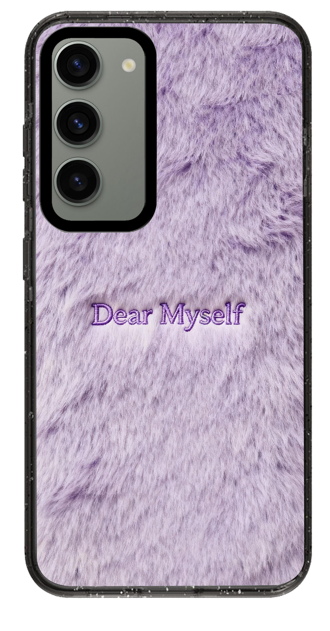 PixVoices rendered material preview - 3205 - Clear Black Samsung Case