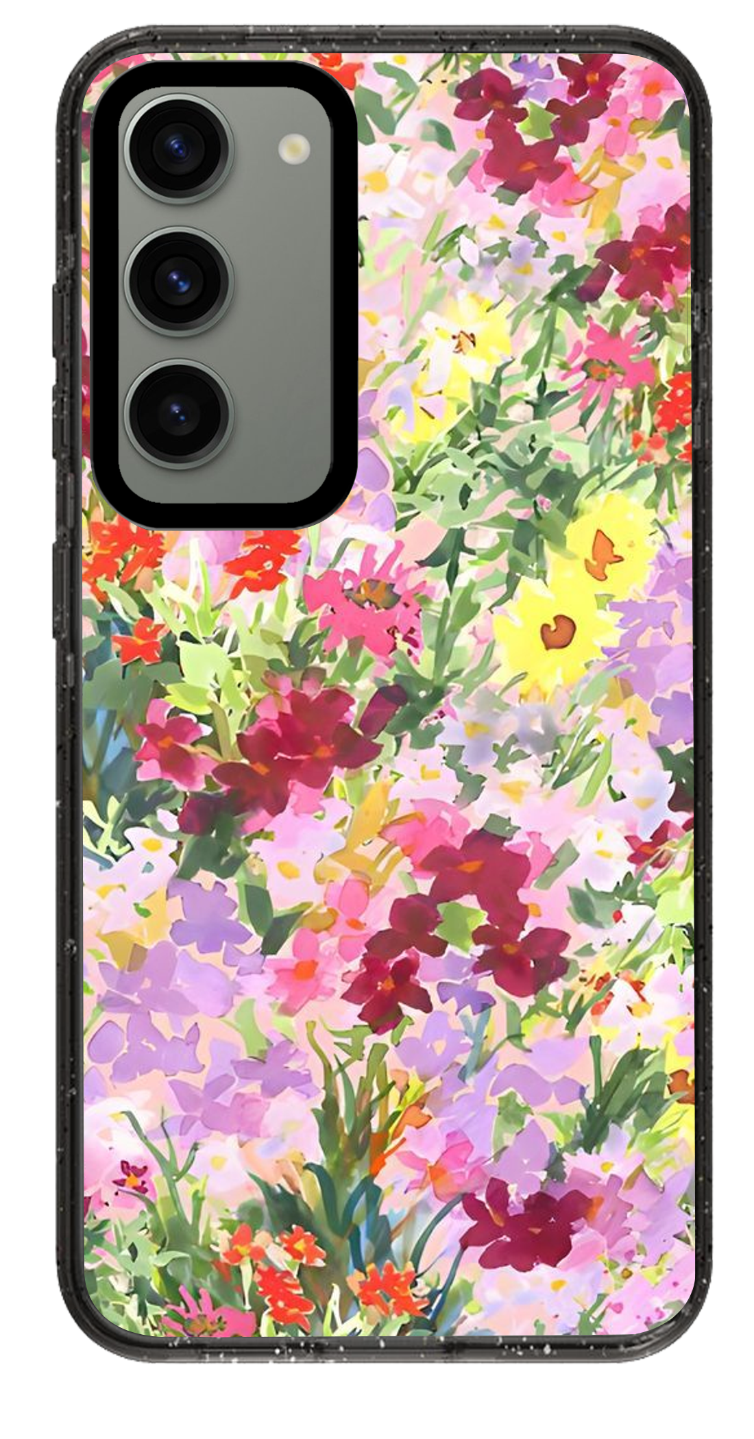PixVoices rendered material preview - 3584 - Clear Black Samsung Case