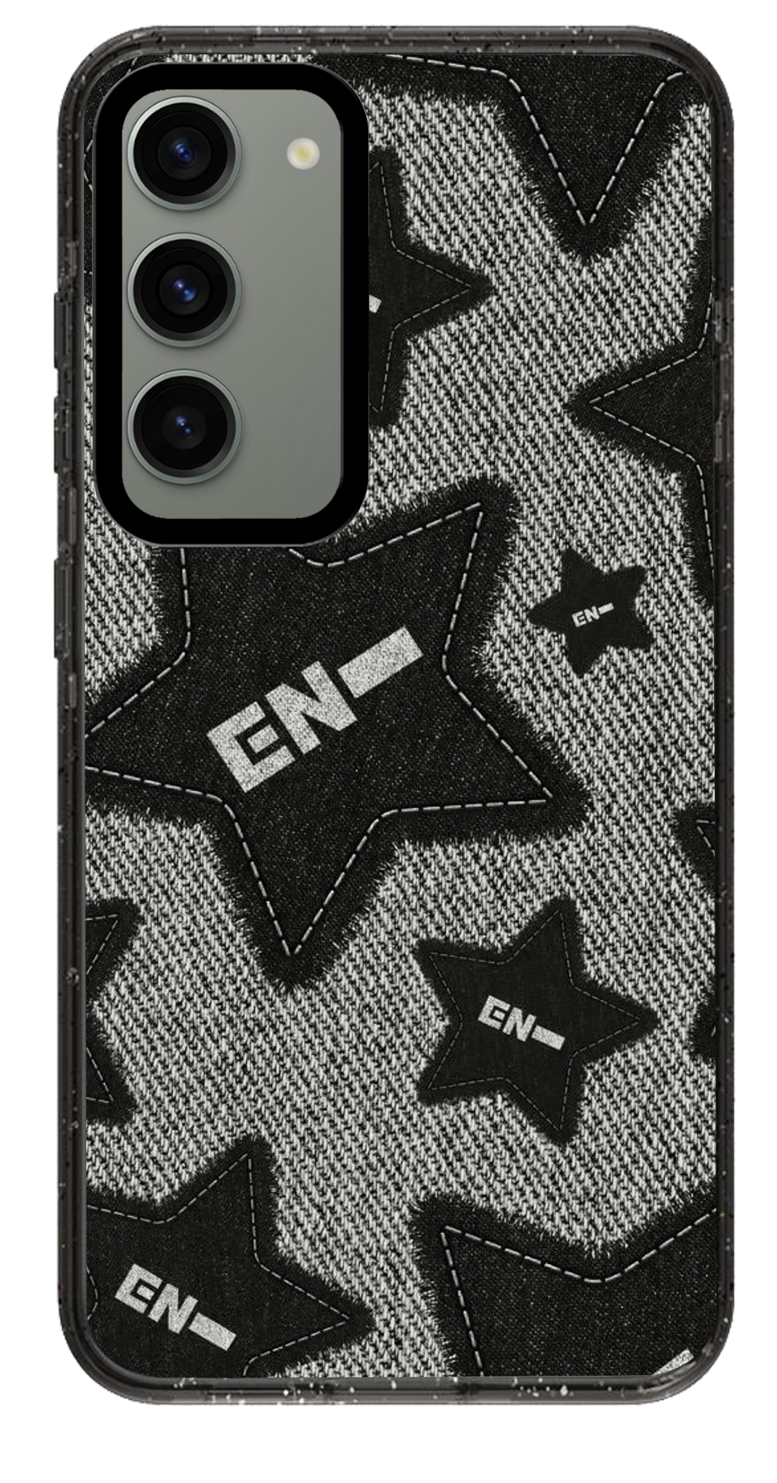 PixVoices rendered material preview - 3594 - Clear Black Samsung Case