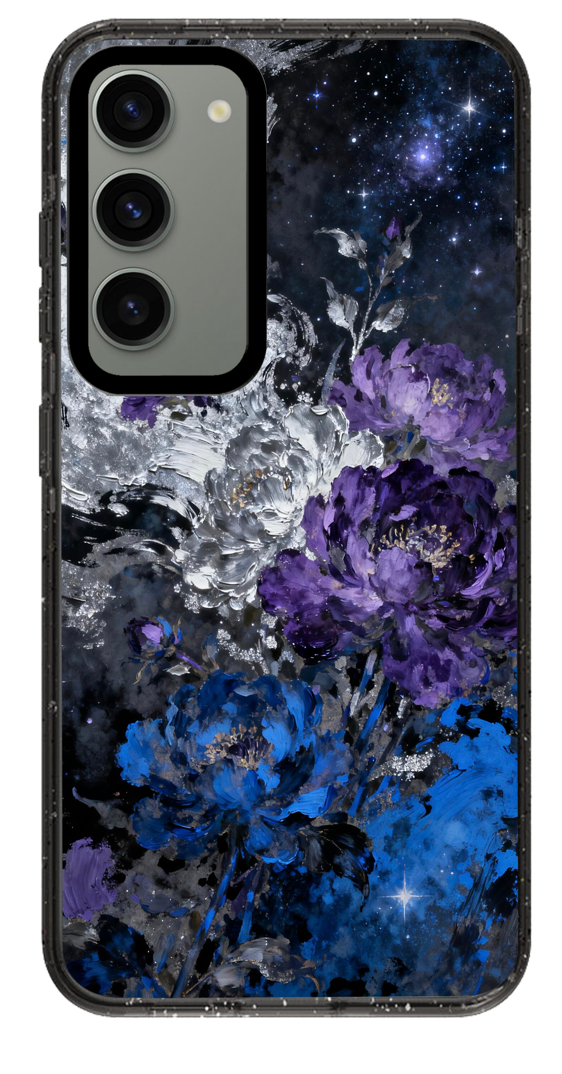PixVoices rendered material preview - 3608 - Clear Black Samsung Case