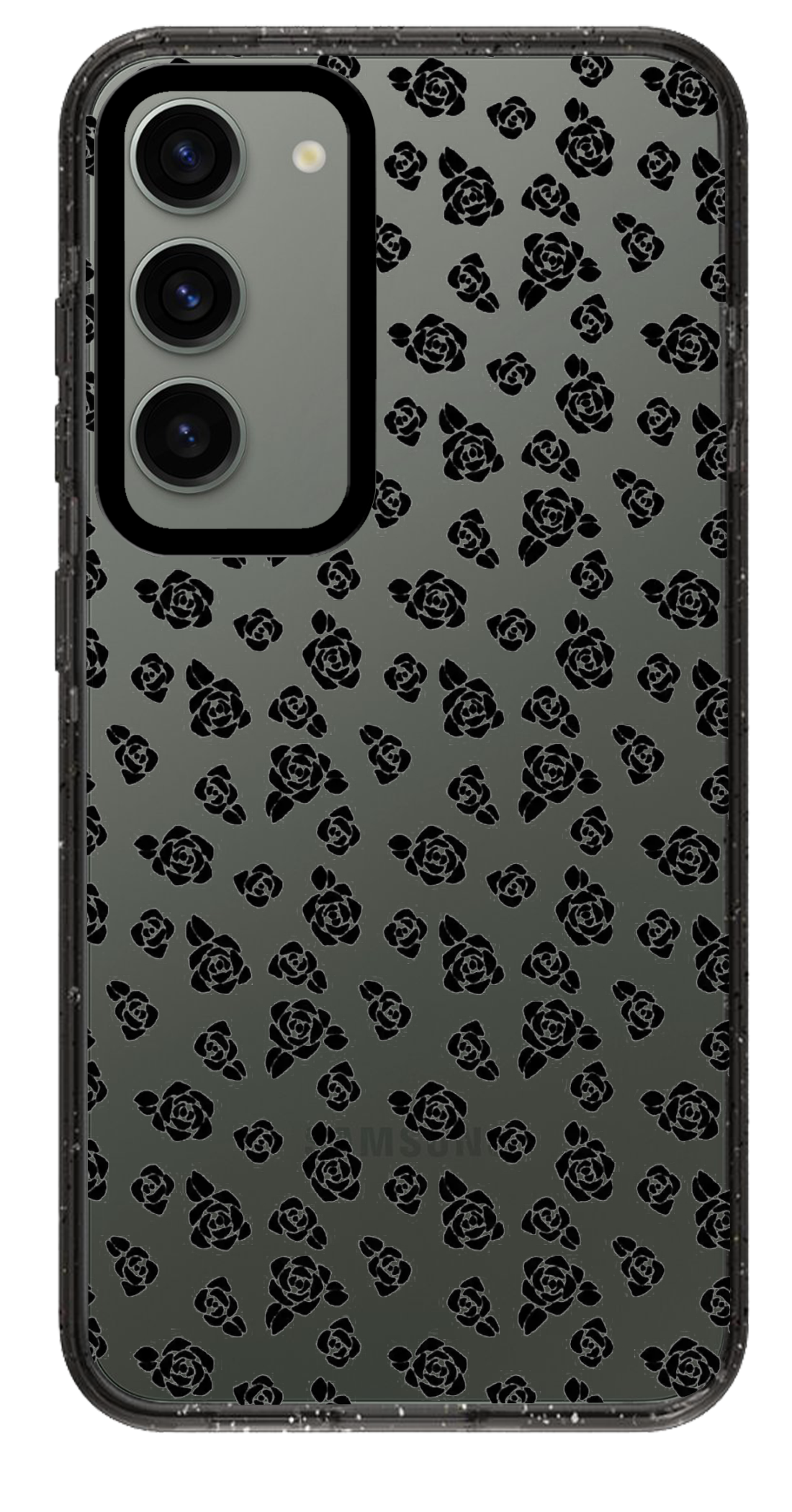 PixVoices rendered material preview - 3622 - Clear Black Samsung Case