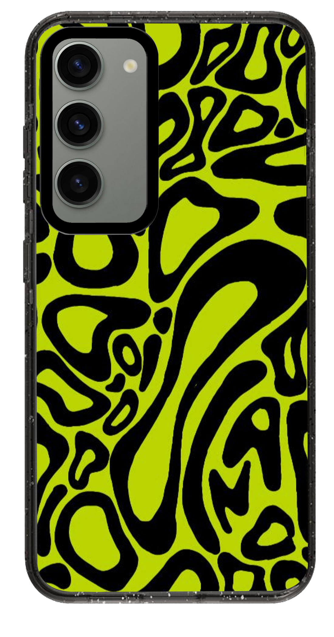 PixVoices rendered material preview - 4145 - Clear Black Samsung Case