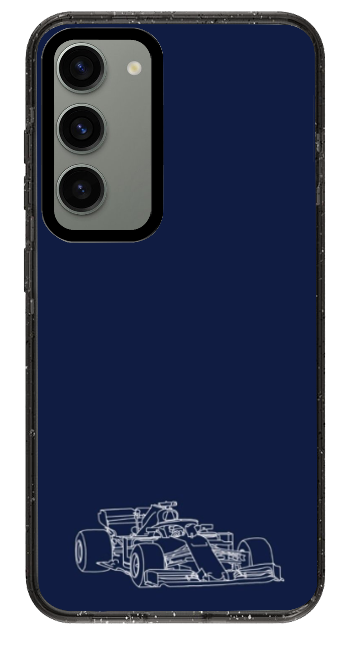 PixVoices rendered material preview - 4198 - Clear Black Samsung Case