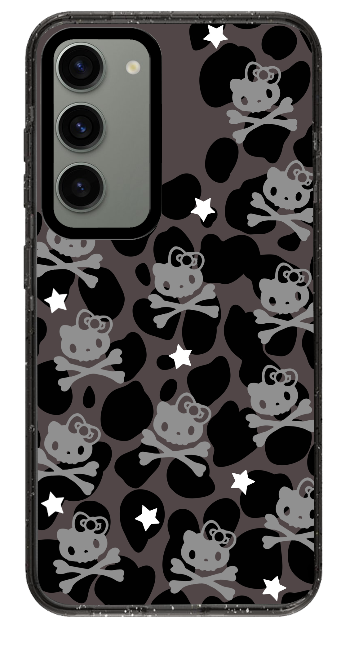 PixVoices rendered material preview - 6306 - Clear Black Samsung Case