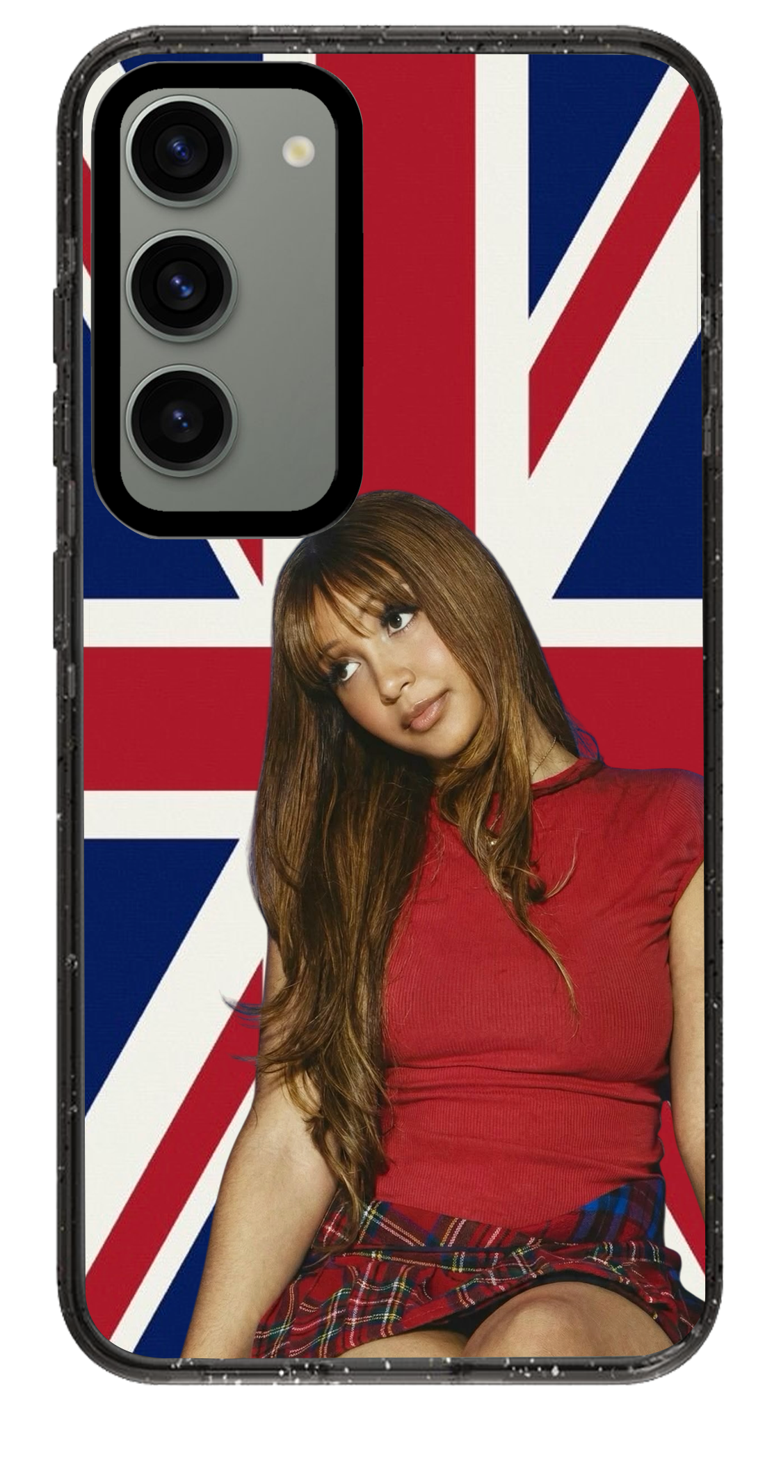 PixVoices rendered material preview - 6242 - Clear Black Samsung Case